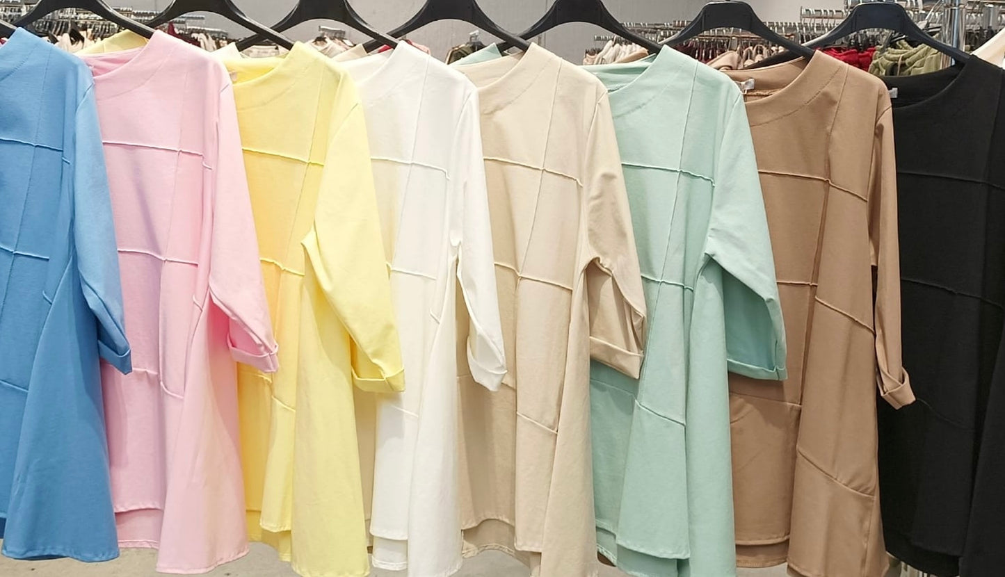 Palaidinė užrišama šone (P856)