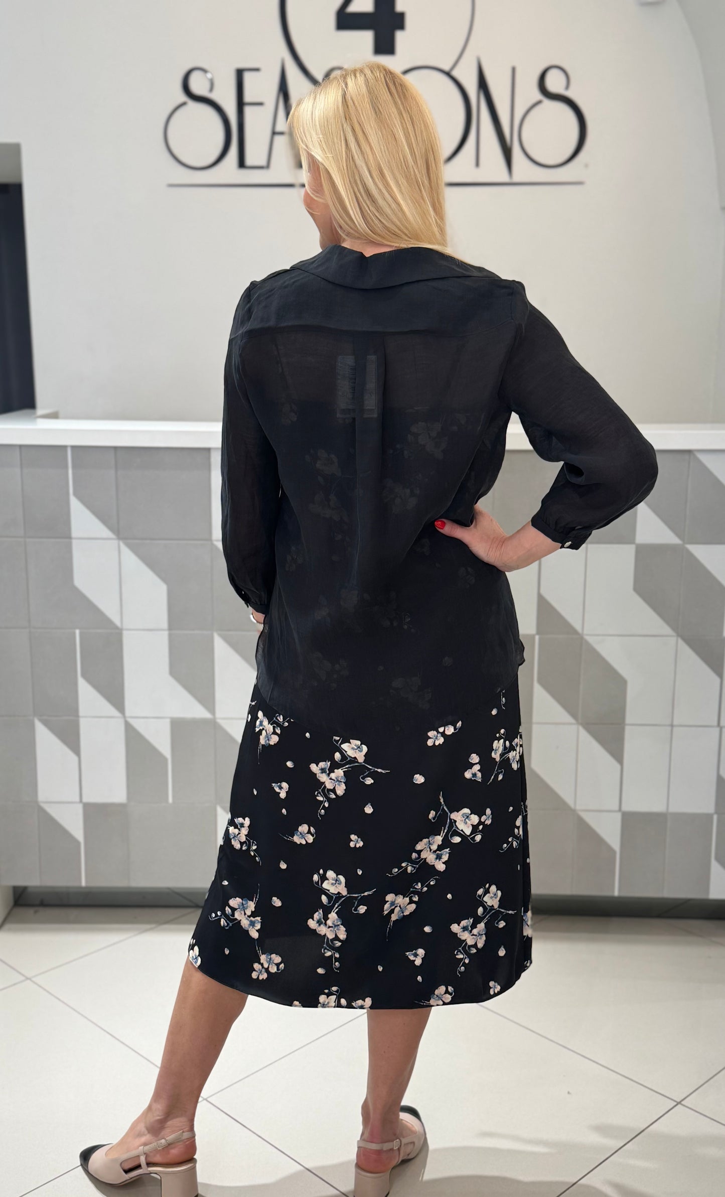 Suknelė su marškiniais (S480A)