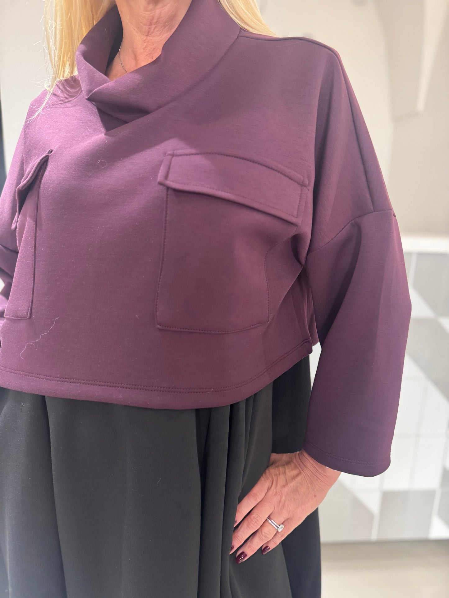Suknelė su trumpu džemperiu (S148)