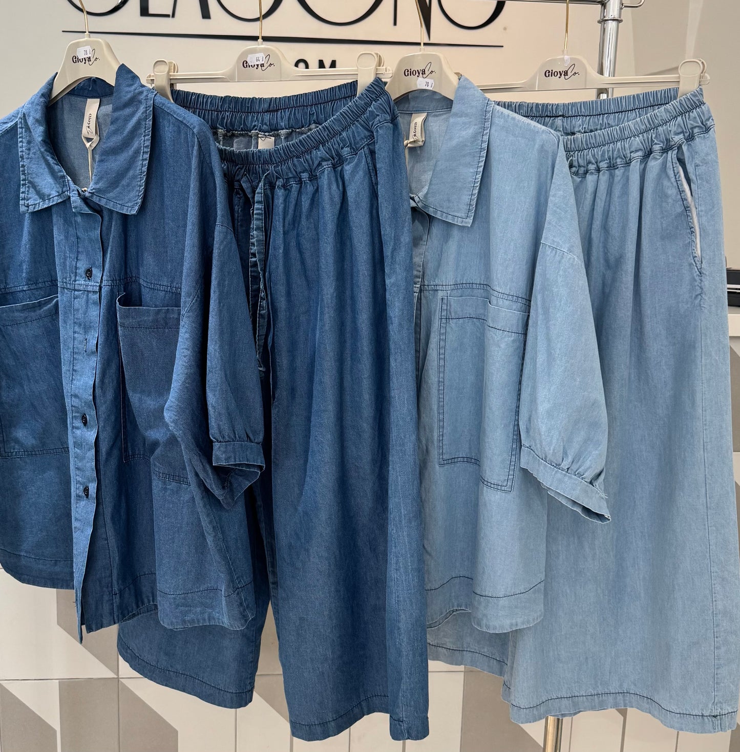 Kostiumelis plono džinsinio audinio (Ko236)