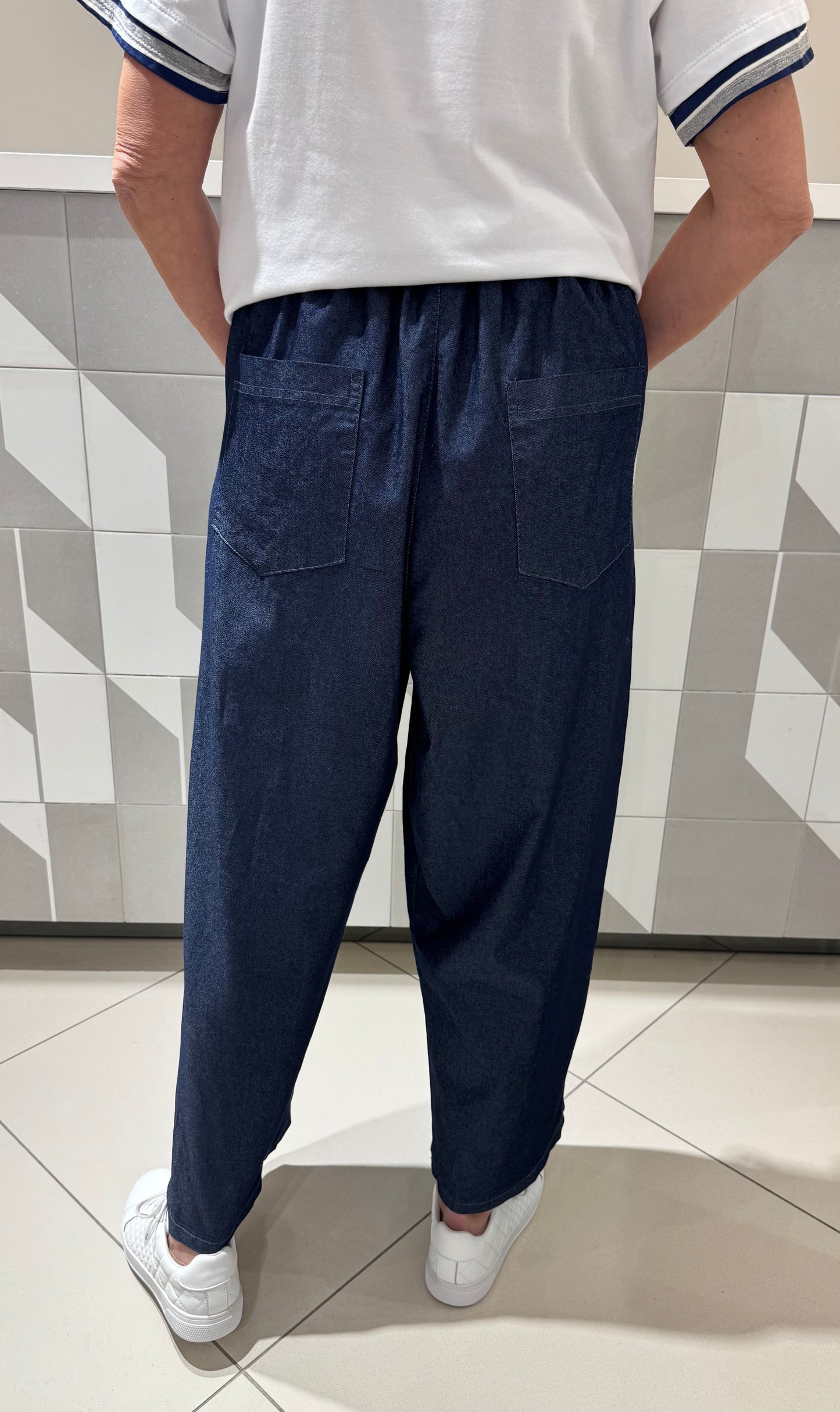 Džinsai didesniam dydžiui (K601)