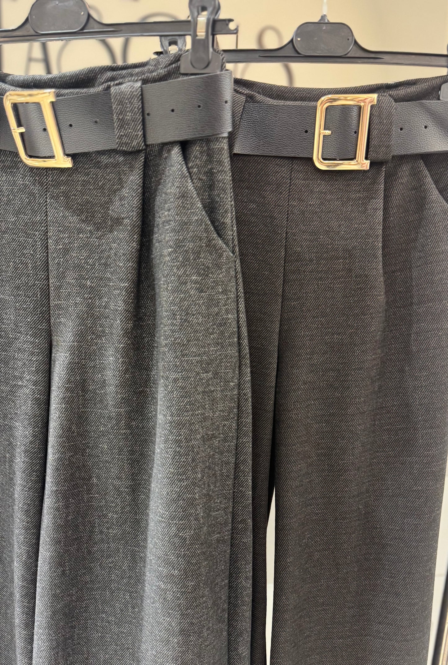 Kelnės su diržu S/M dydžiui (k565)