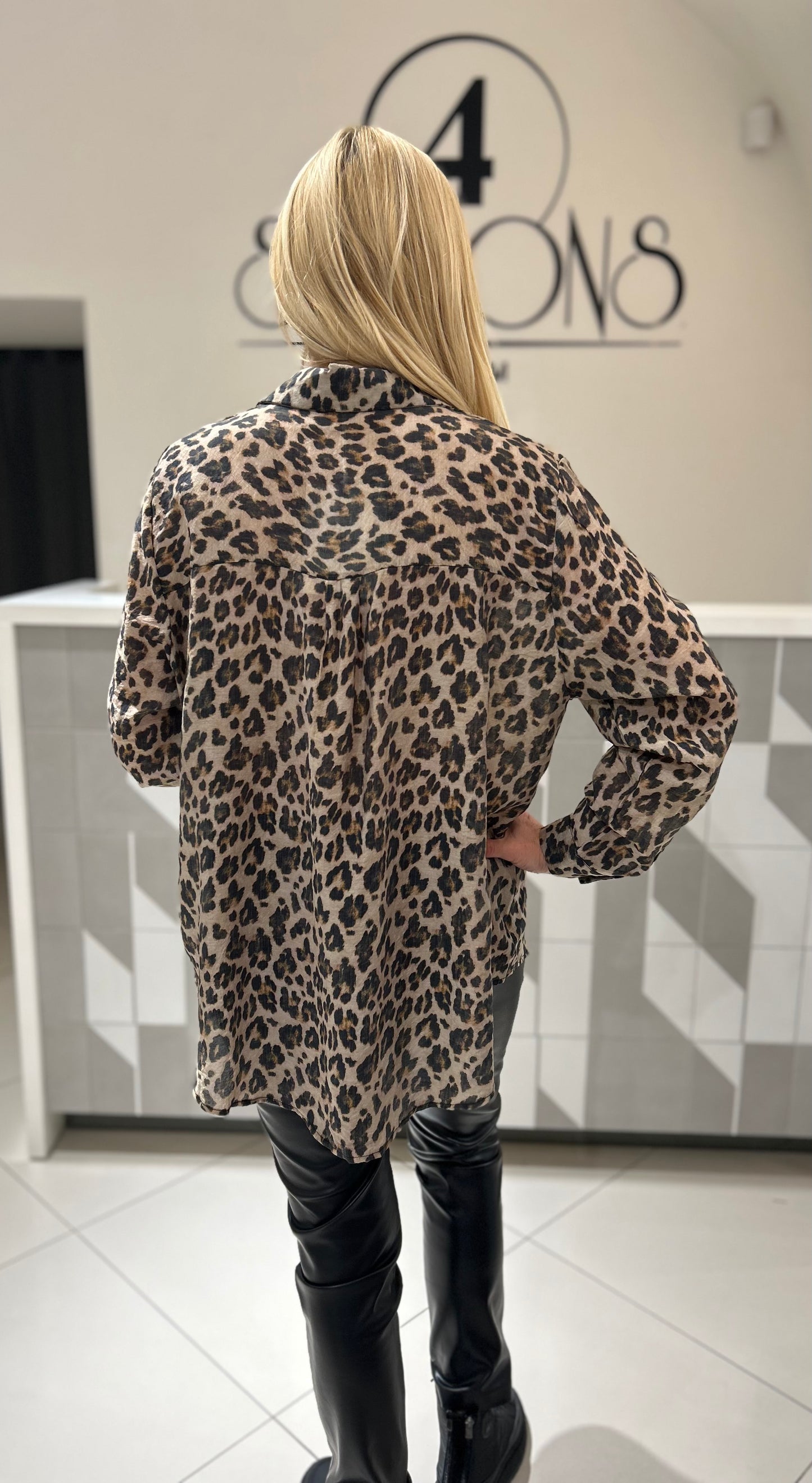 Marškiniai gyvūnų rašto (P869)