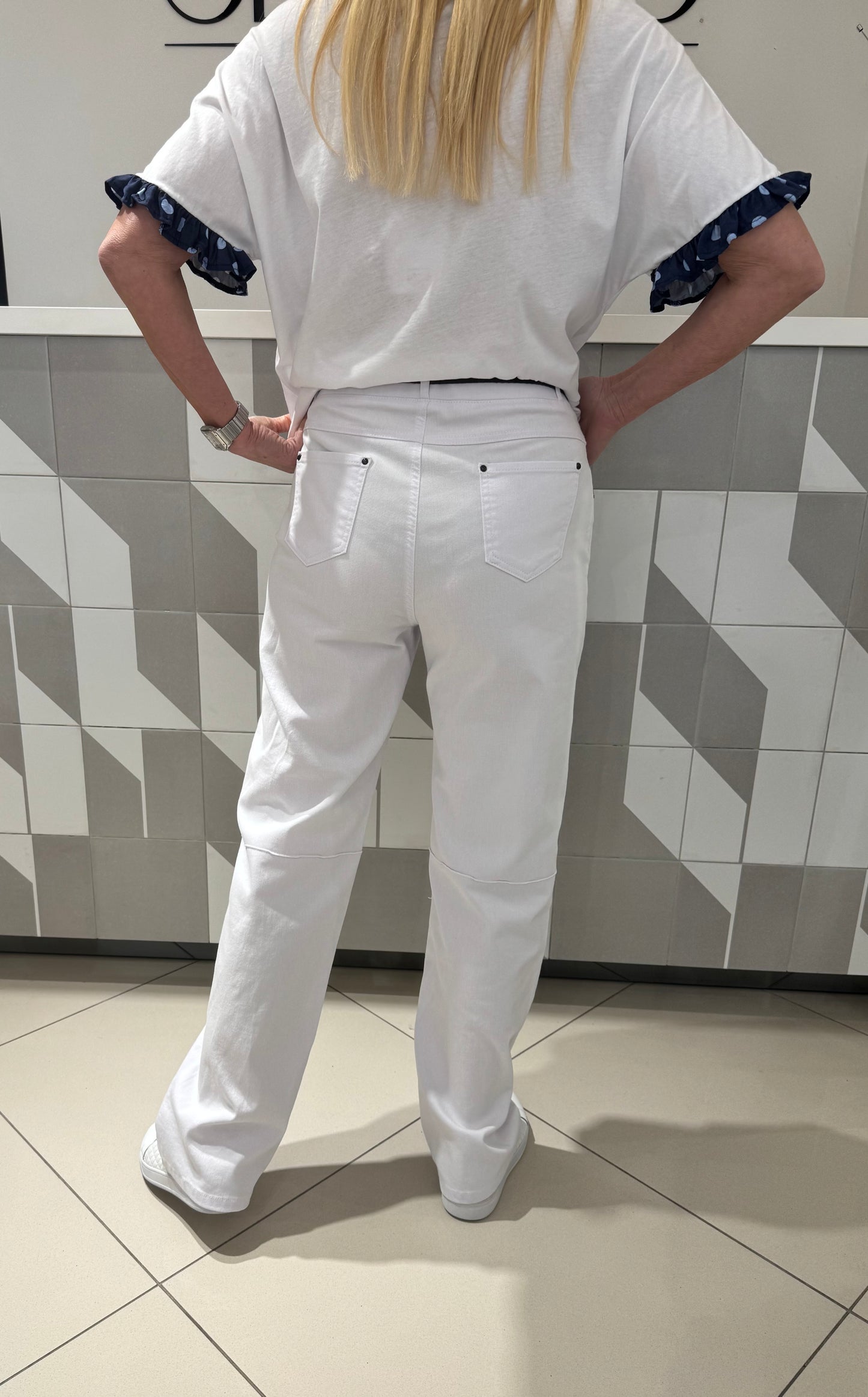 Džinsai didesniam dydžiui (K645)