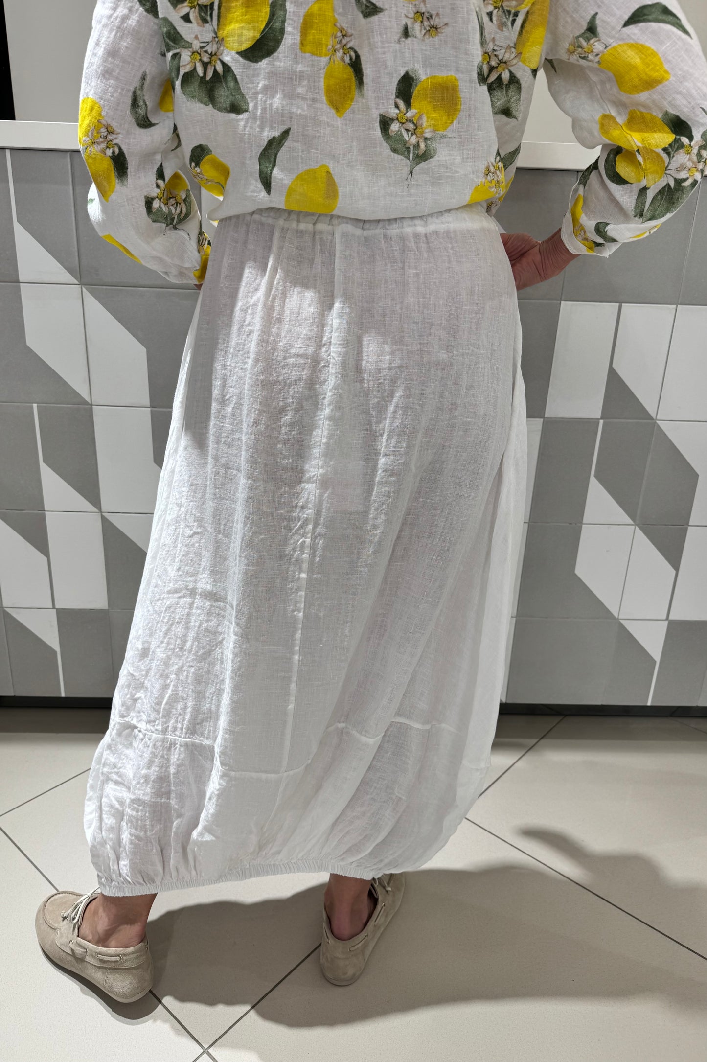 Lininis sijonas (Si123)