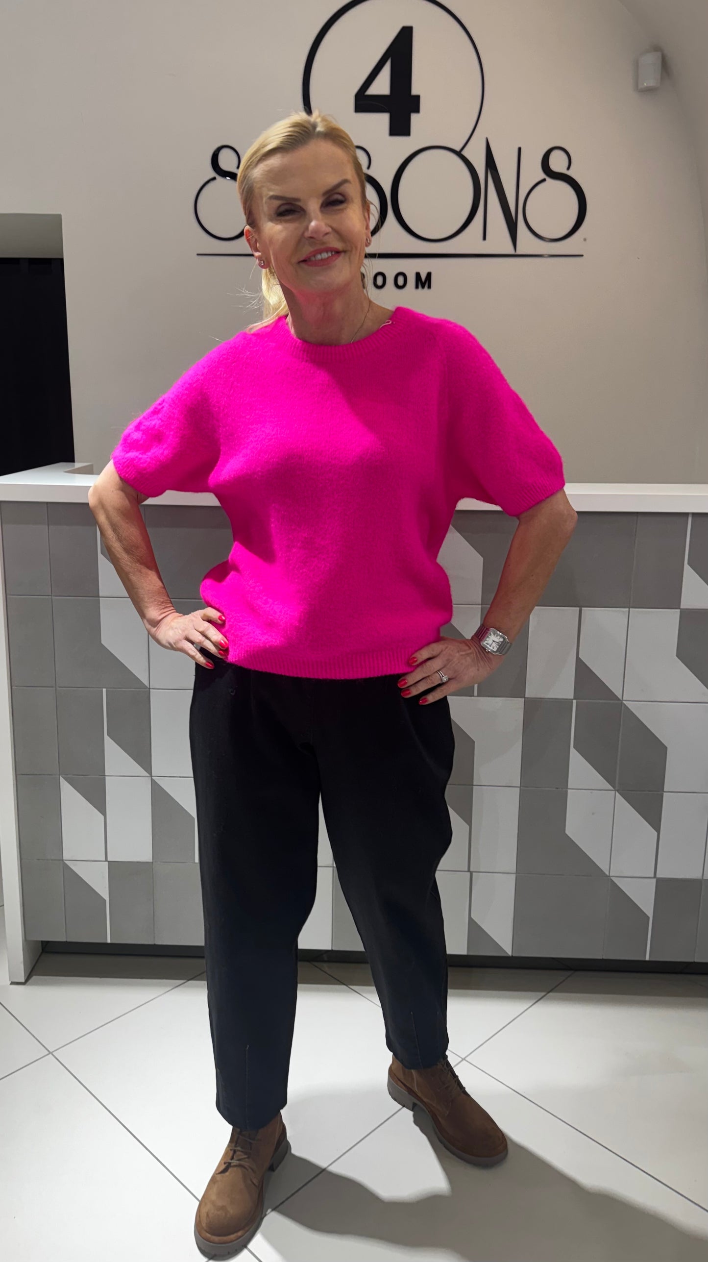 Baby alpakos vilnos megztukas trumpomis(m509) rankovėmis