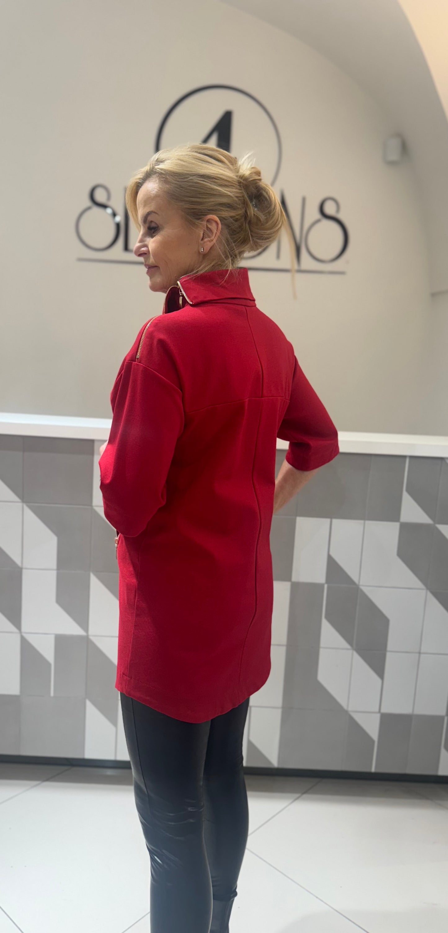 Mini suknelė - tunika (S166)