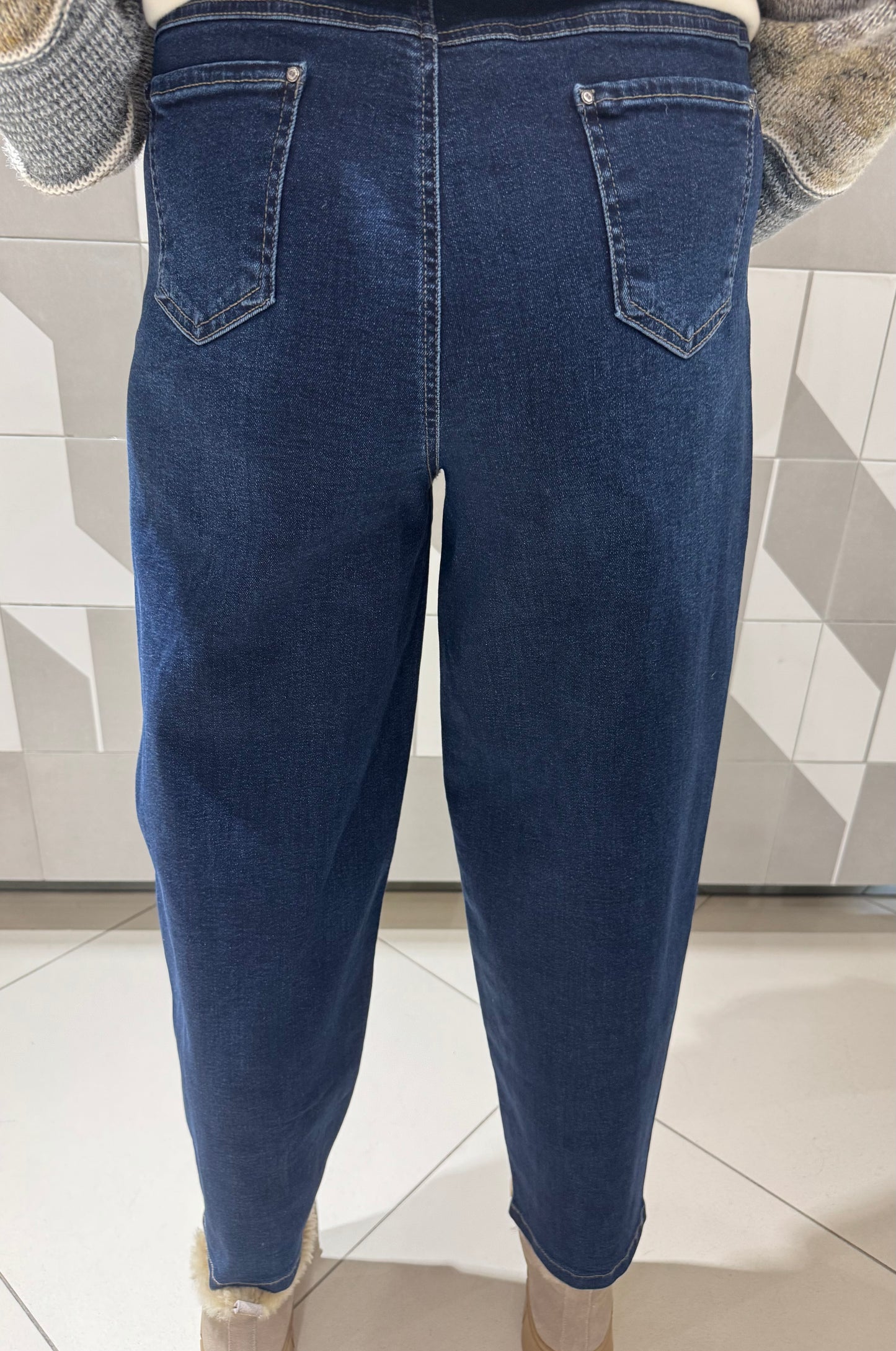 Džinsai didesniam dydžiui (K551)