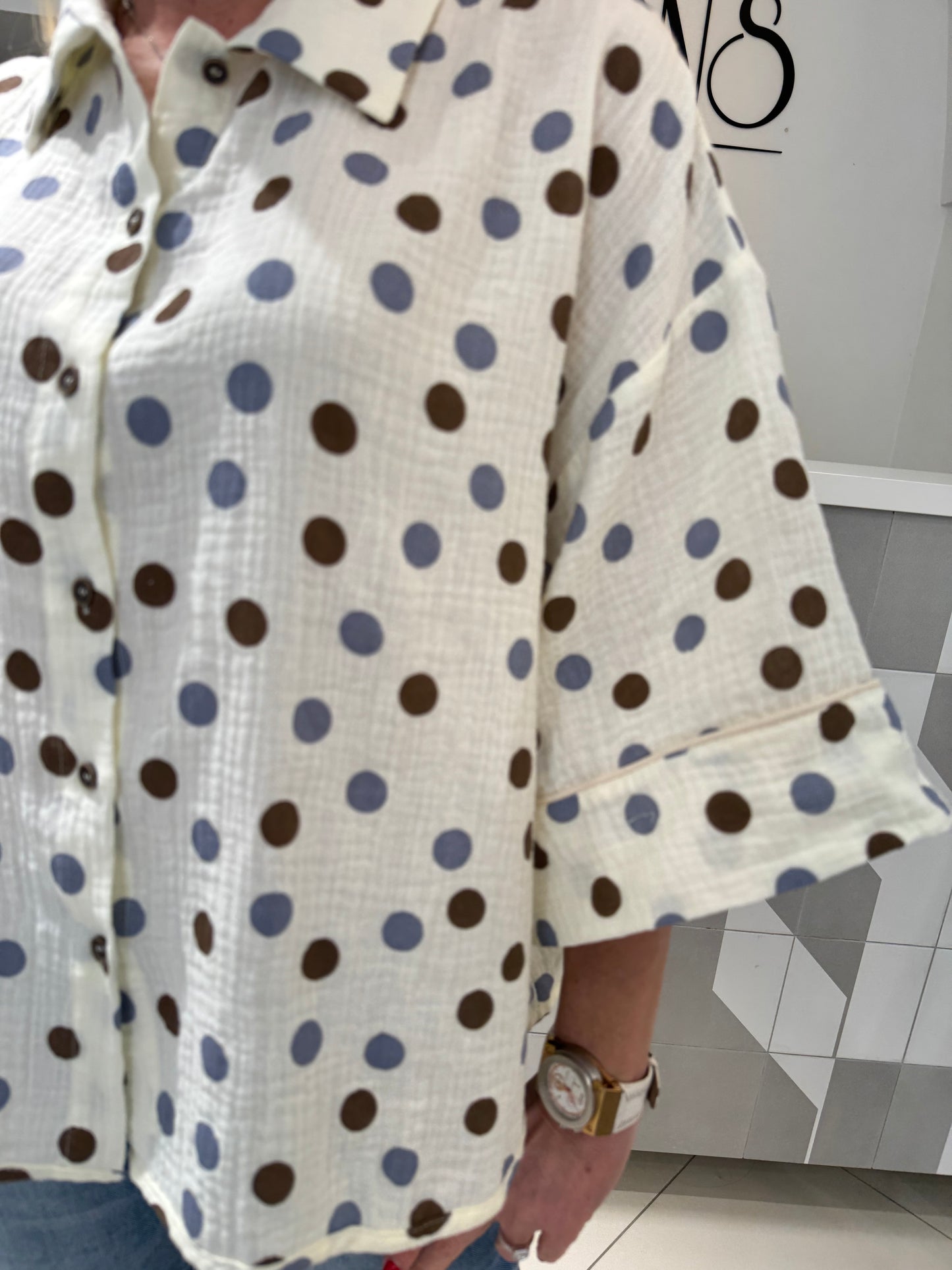 Marškiniai su žirniais (P966)