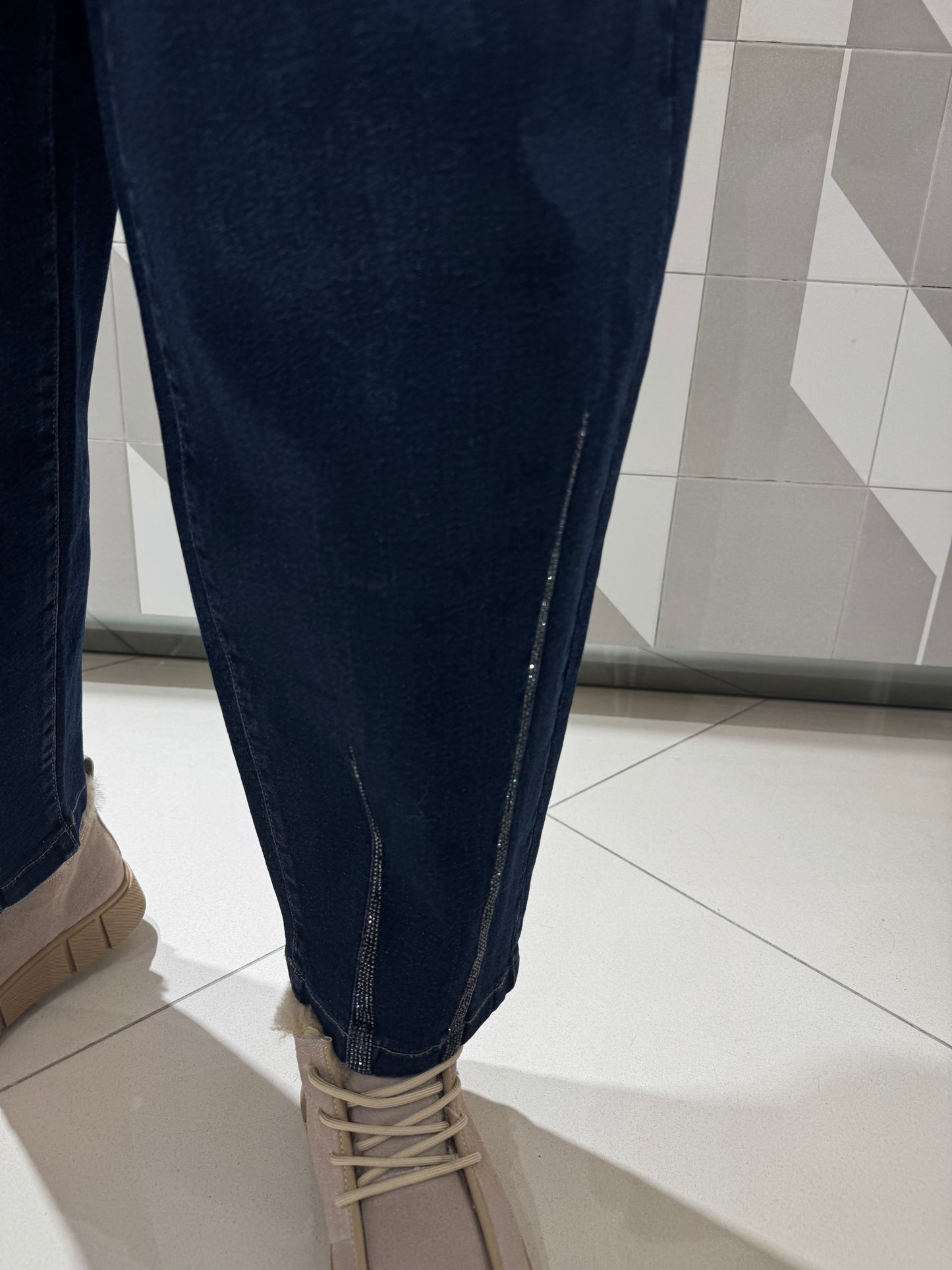 Džinsai didesniam dydžiui (K551)