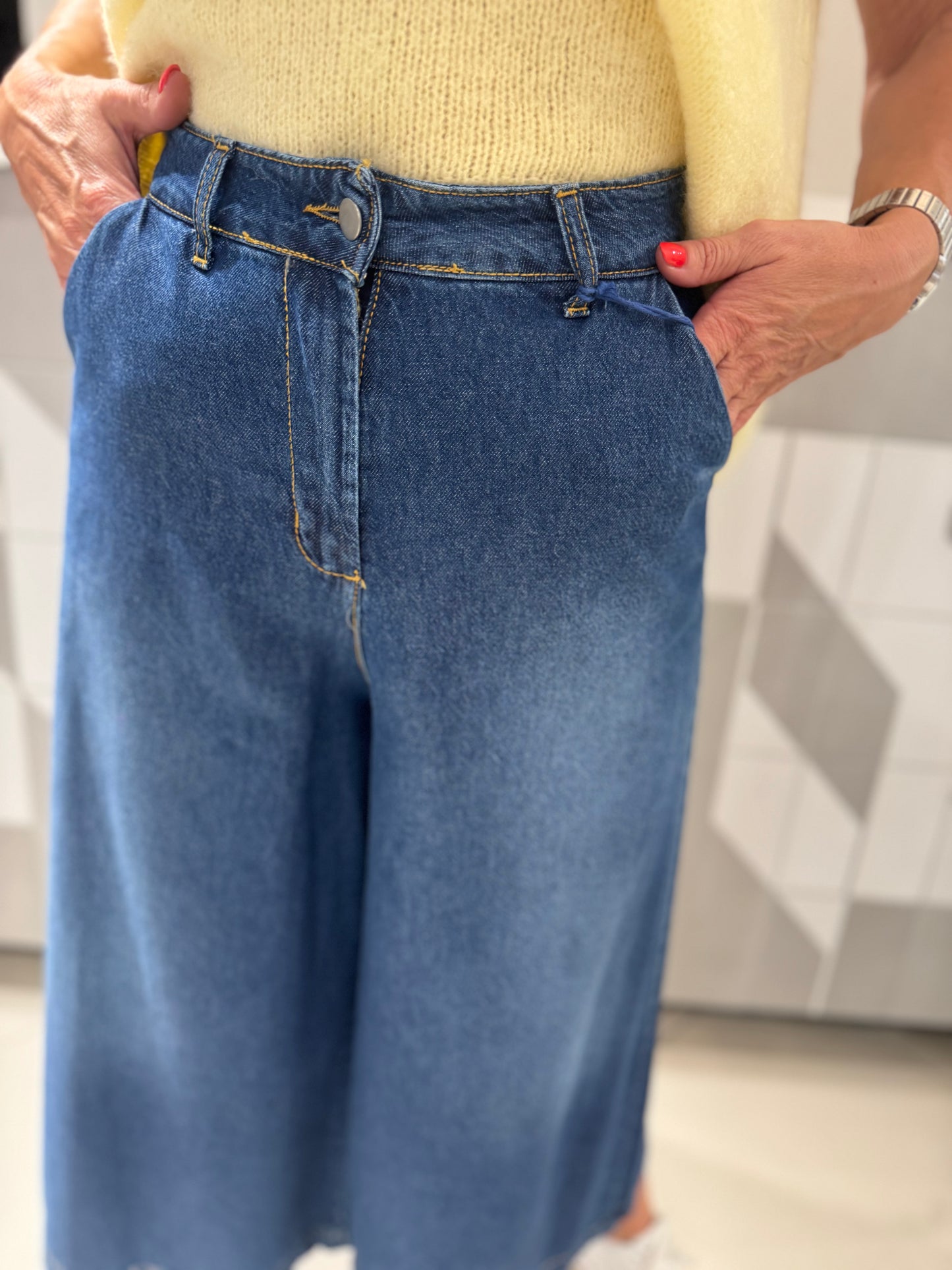 Džinsai Cherry blue (k501)