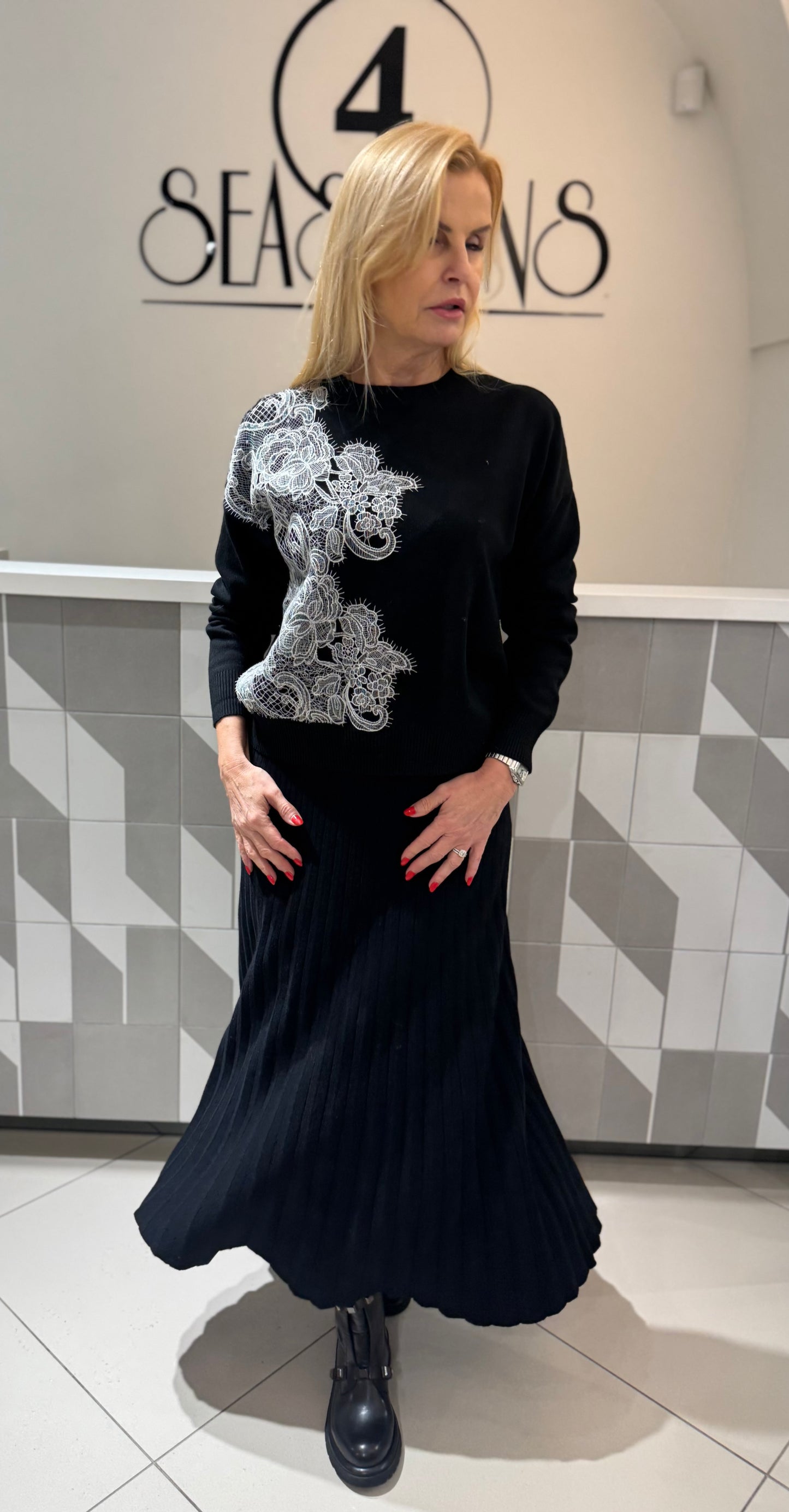 Trikotažinis sijonas (si112)