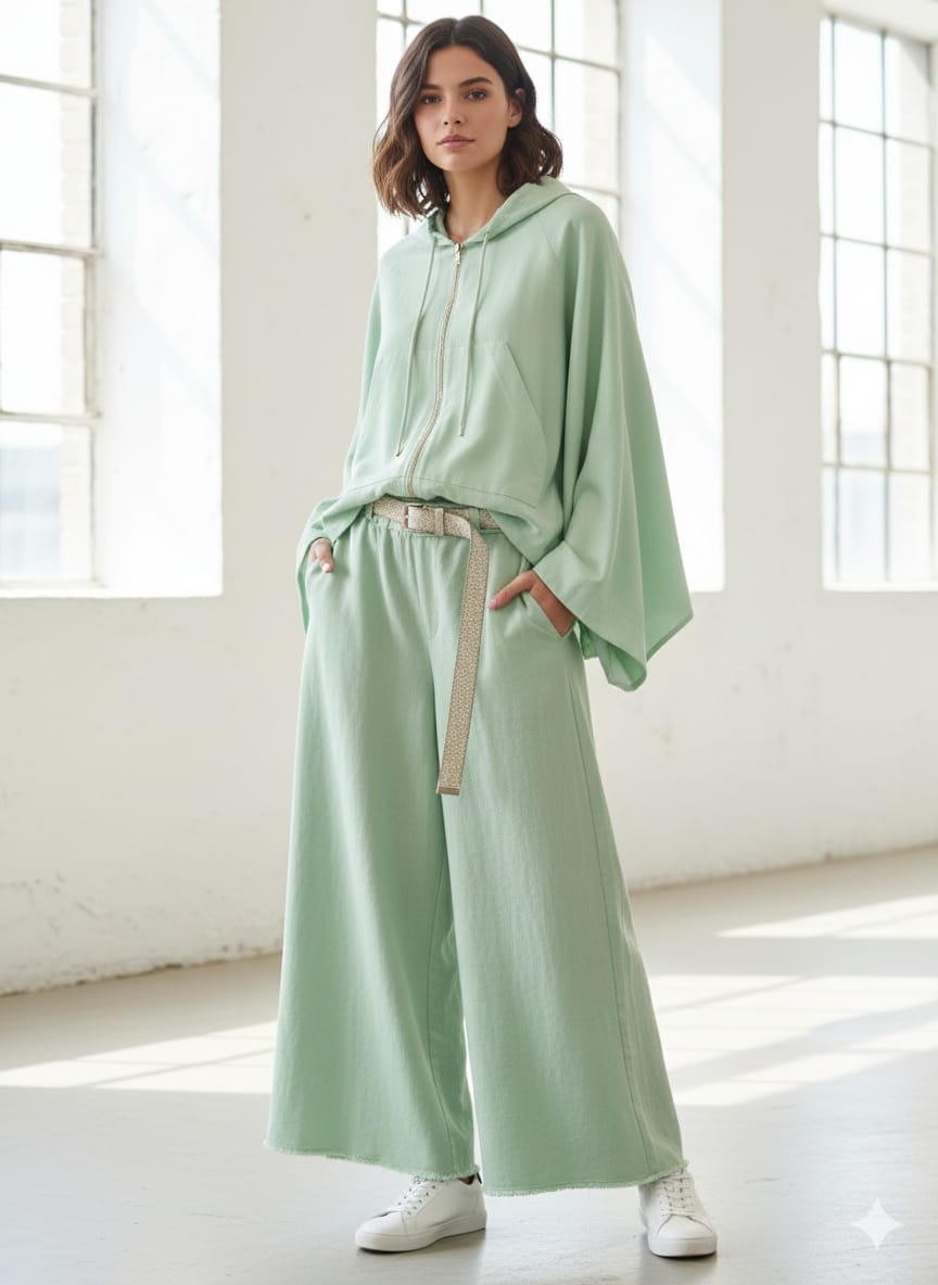 Kelnės plataus modelio (K573)