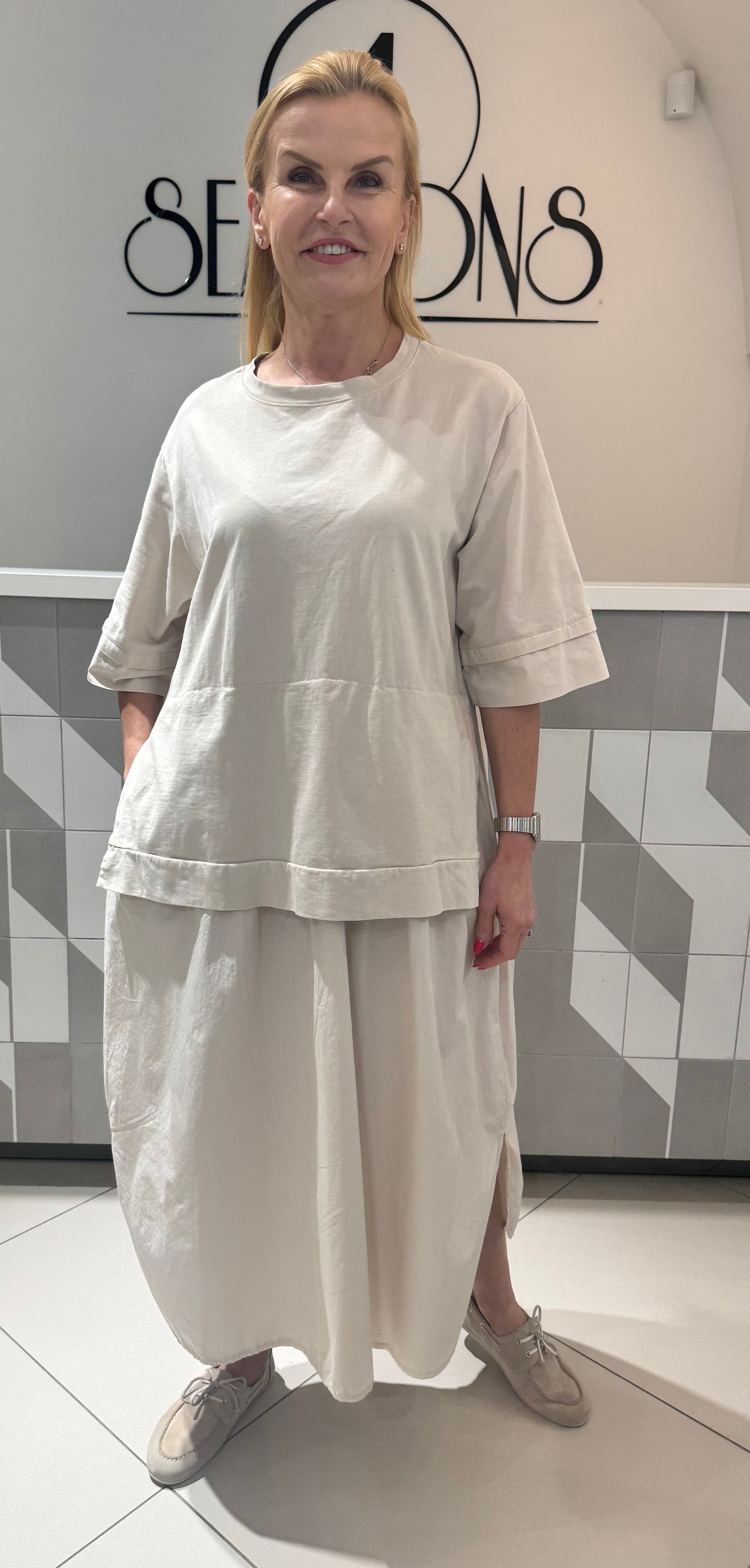 Suknelė su palaidinės imitacija (S239)