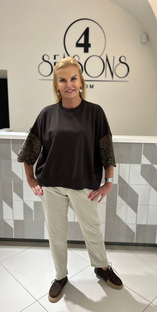 Viskozinė palaidinė su ažūrine nugara  (M513)