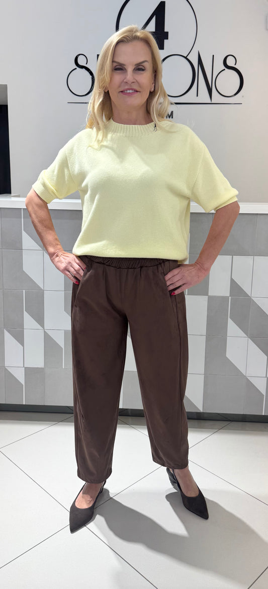 Kelnės (verstos odos imitacija)(K620)