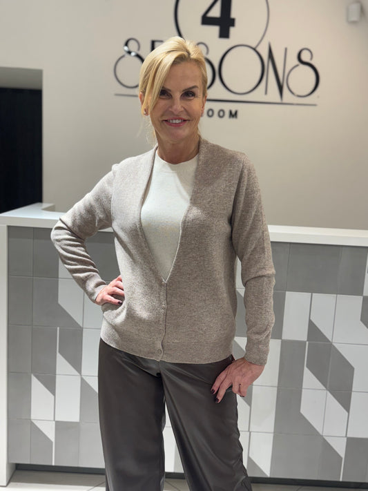 Dvigubas kašmyro vilnos megztukas (M473)