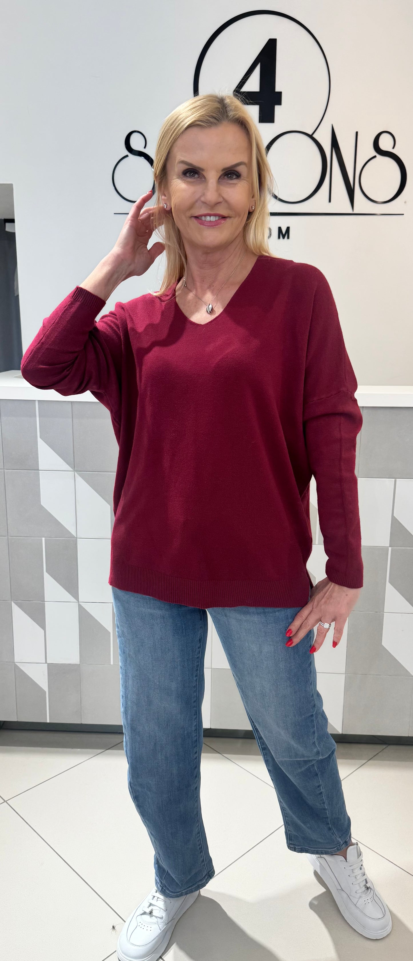 Megztinis didesniam dydžiui (M598)