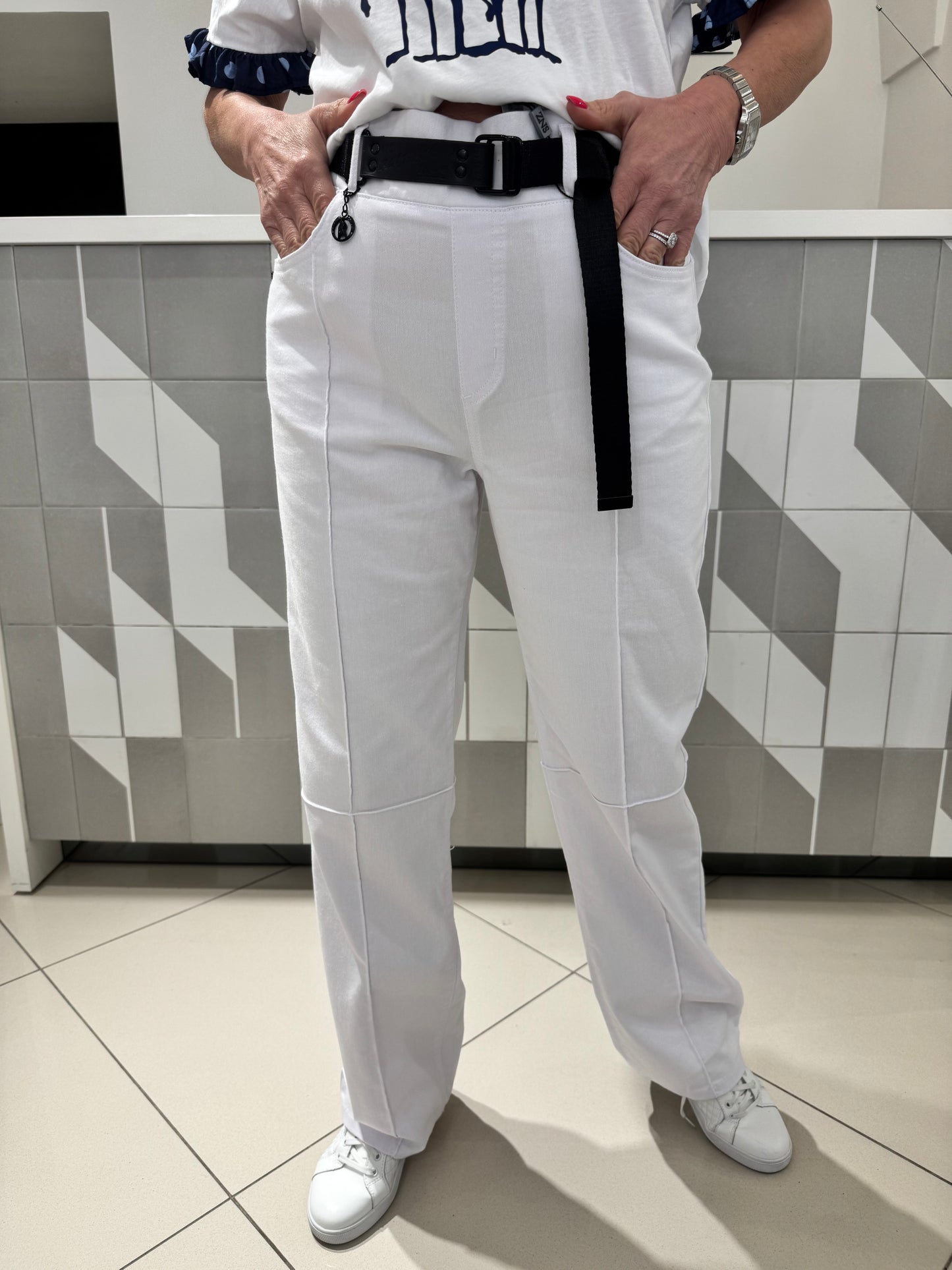 Džinsai didesniam dydžiui (K645)