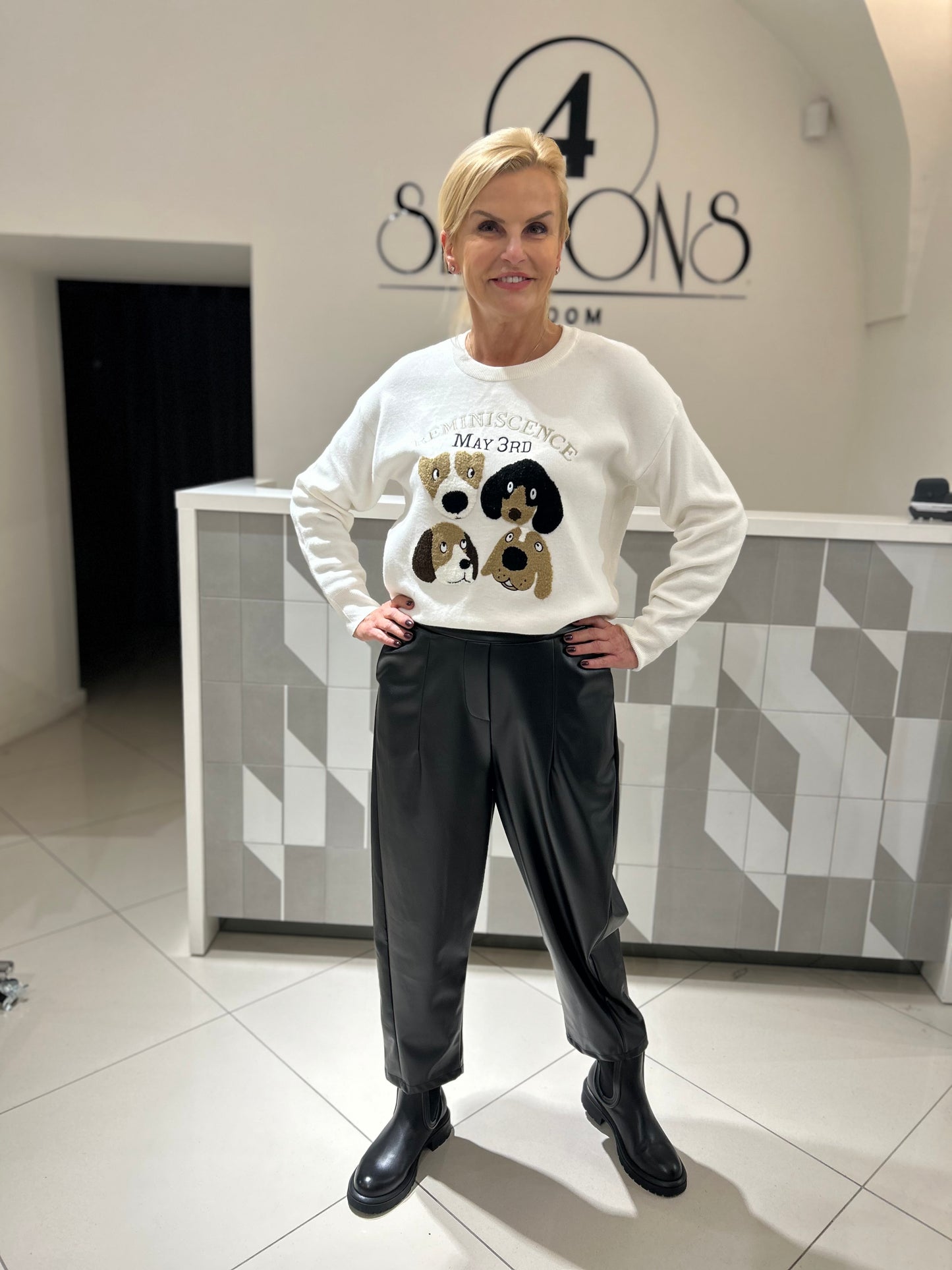 Eko odos kelnės (K543)modelis didintas