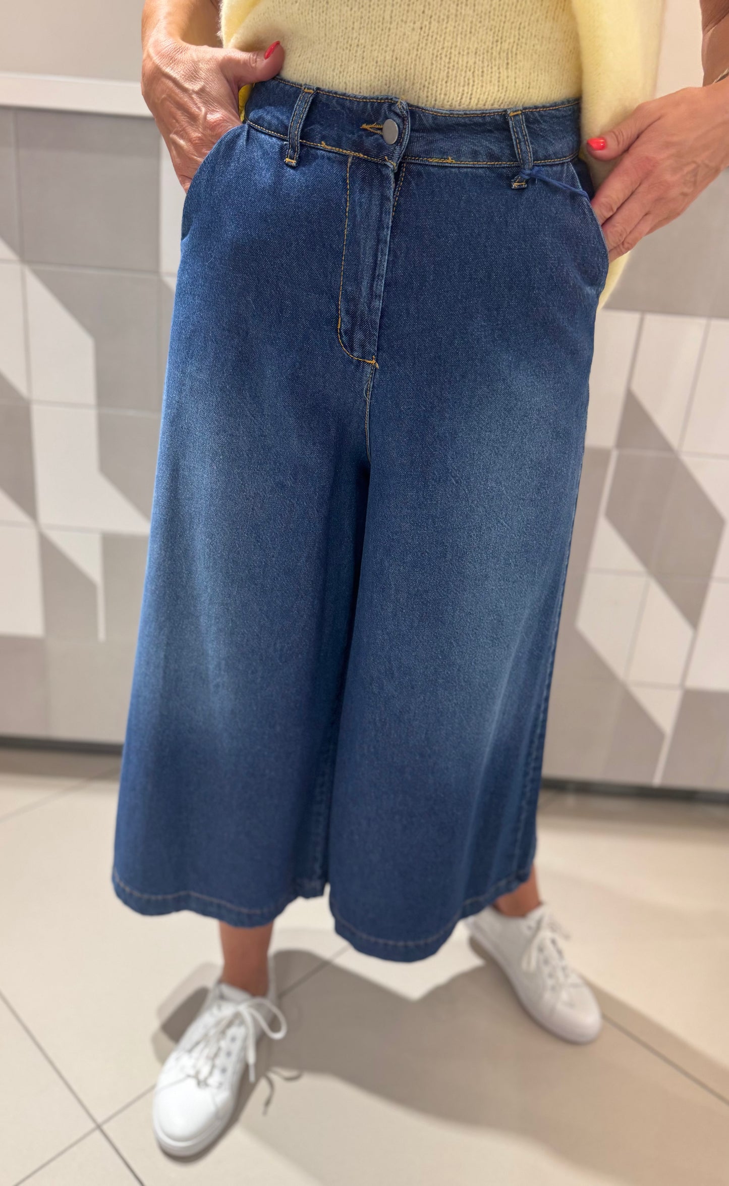 Džinsai Cherry blue (k501)