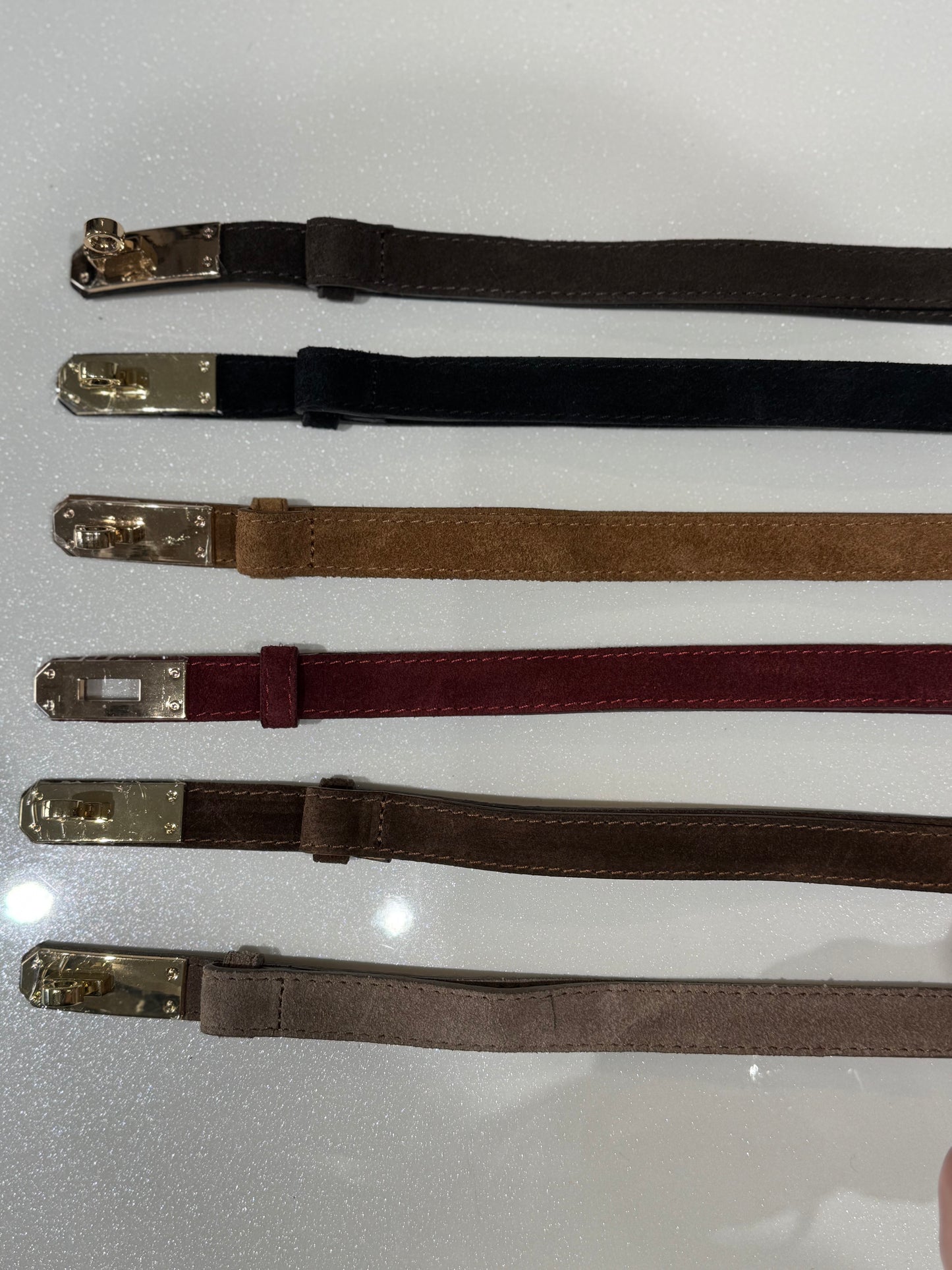 Skeltinės odos diržas (D18)