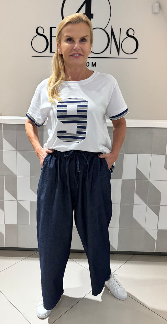 Džinsai didesniam dydžiui (K601)