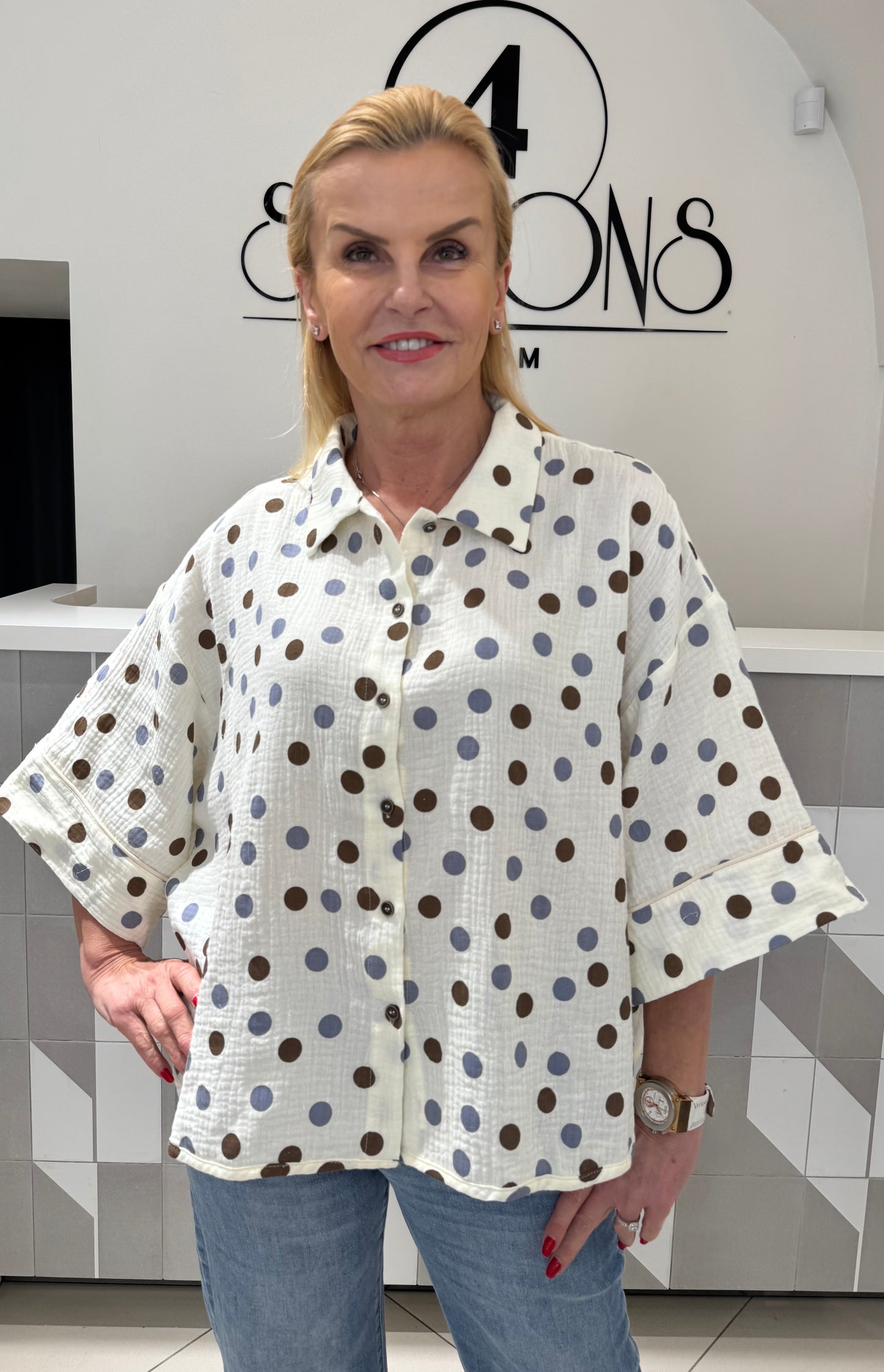 Marškiniai su žirniais (P966)