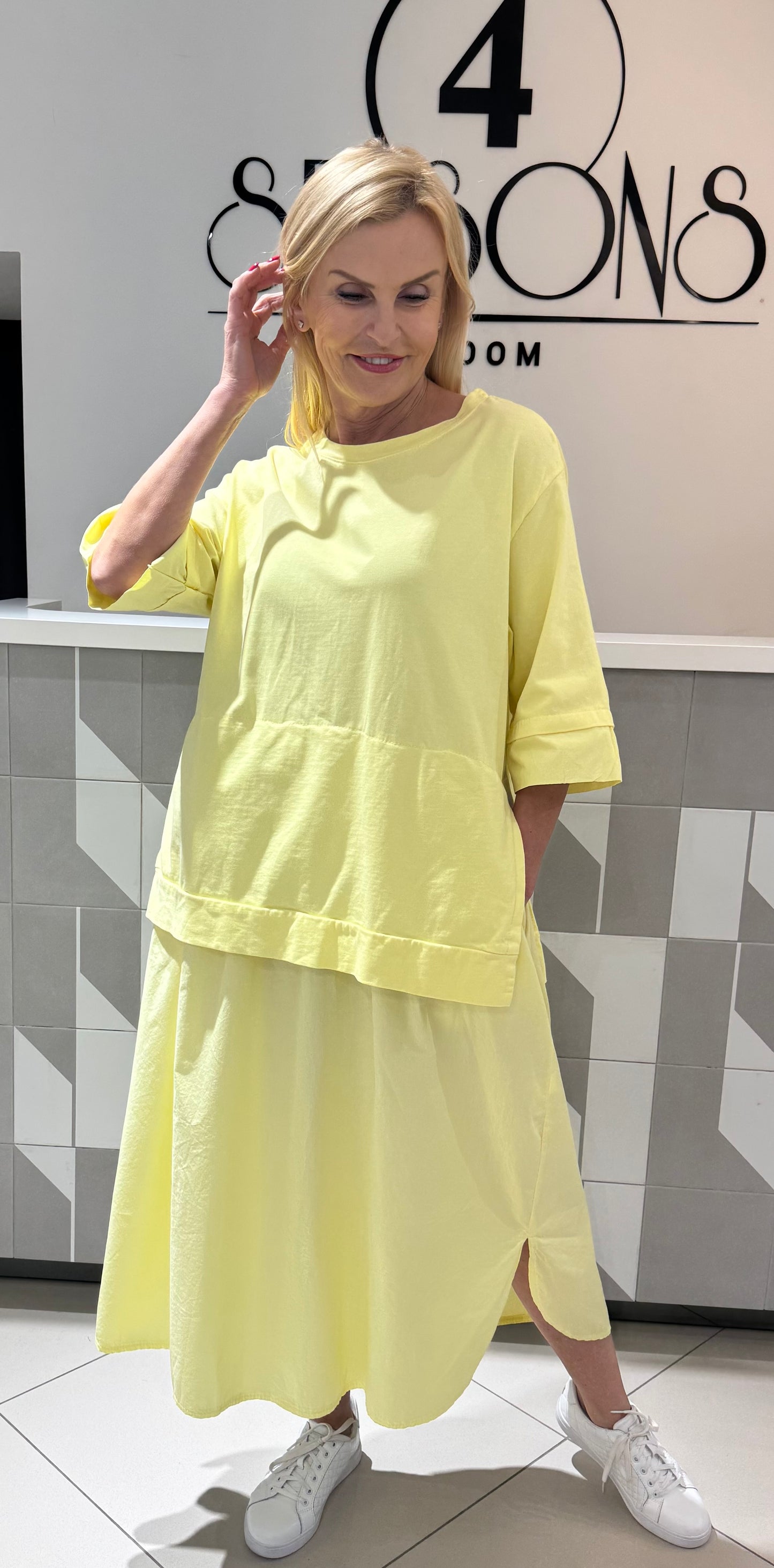 Suknelė su palaidinės imitacija (S239)