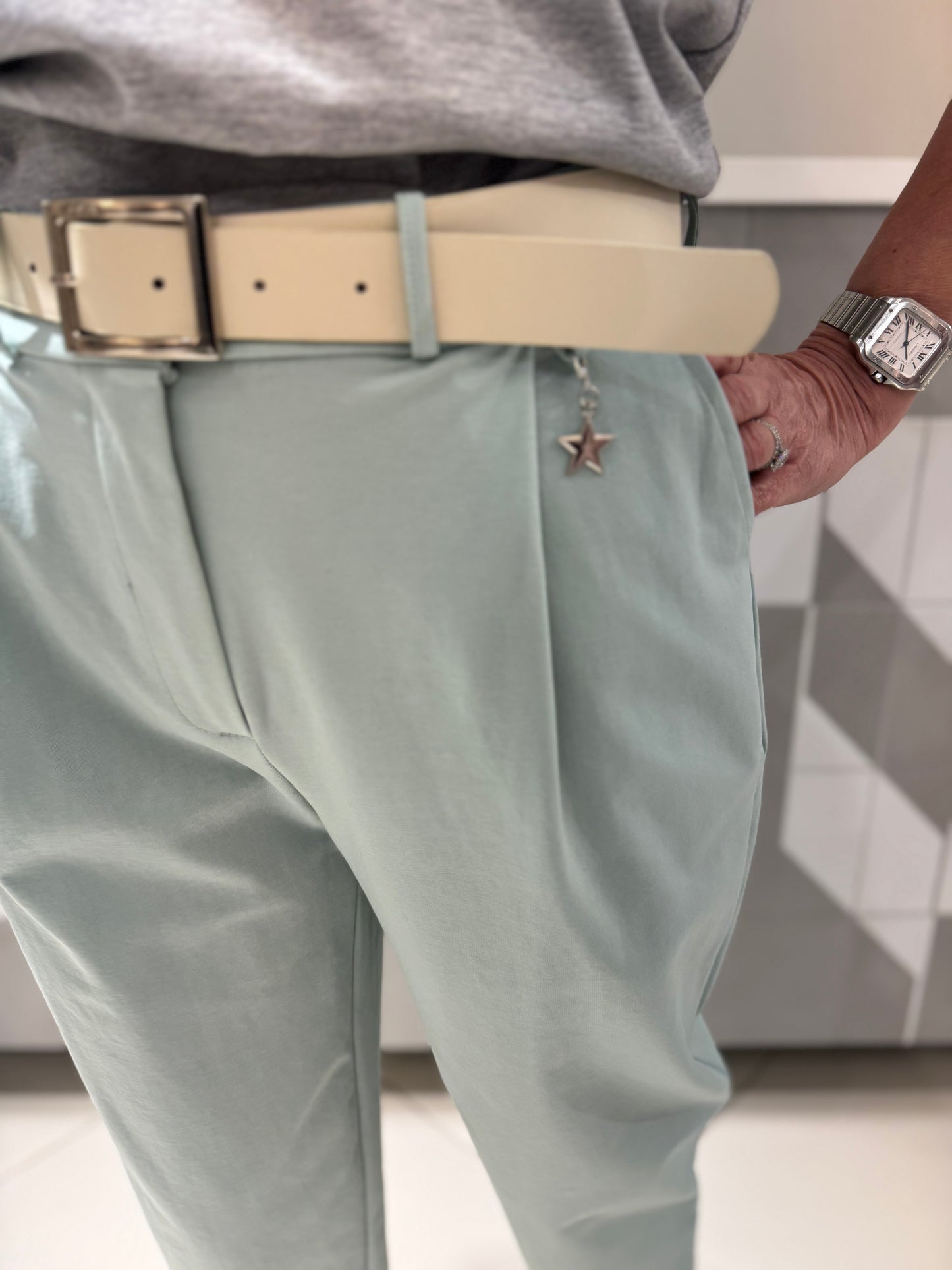 Kelnės su diržu (k572)