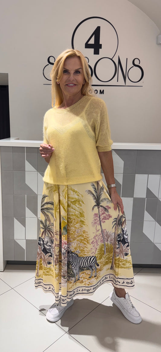 Suknelė su palmėmis(S270)