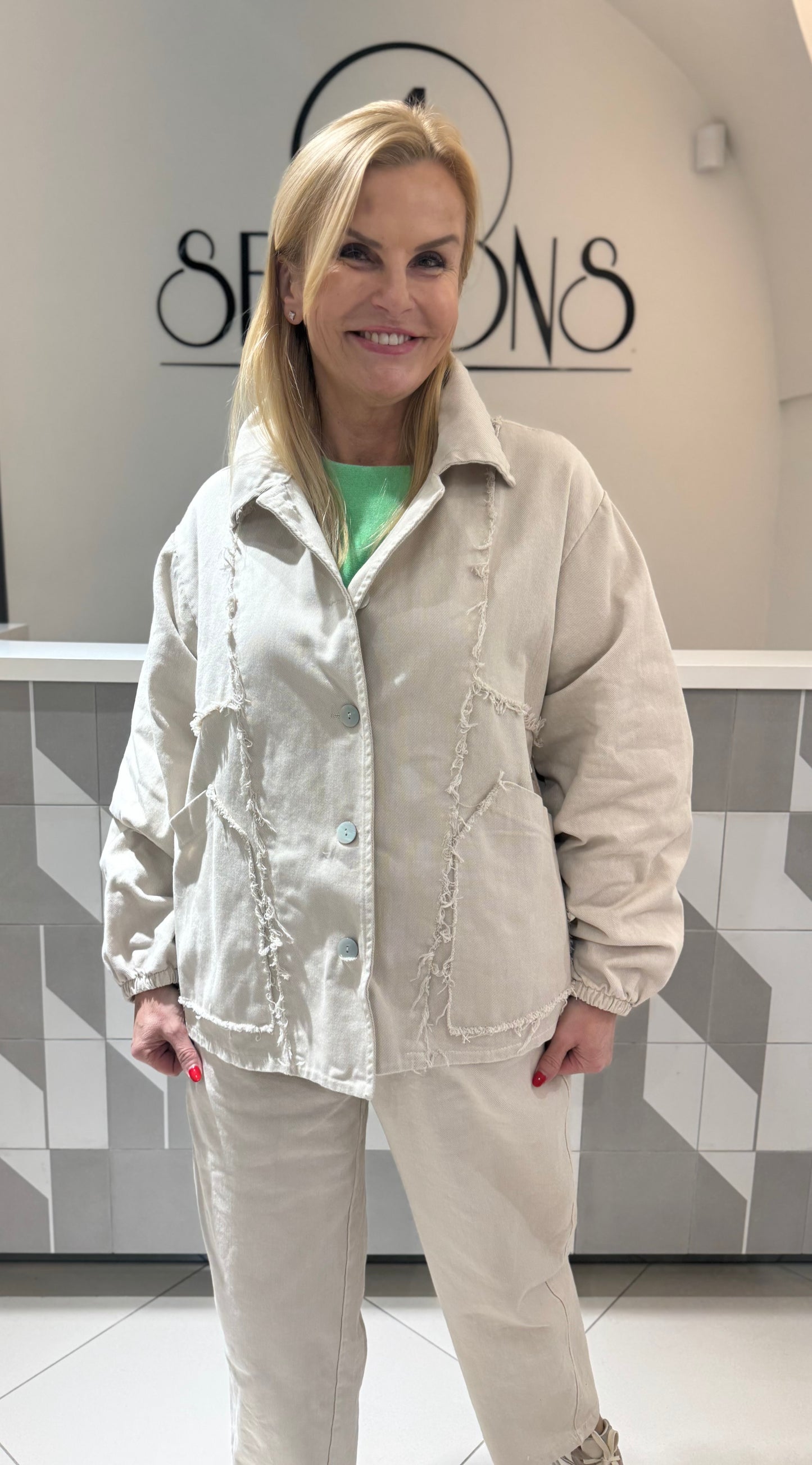 Džinsinio audinio švarkas (sv156)