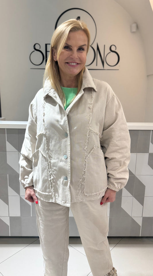 Džinsinio audinio švarkas (sv156)