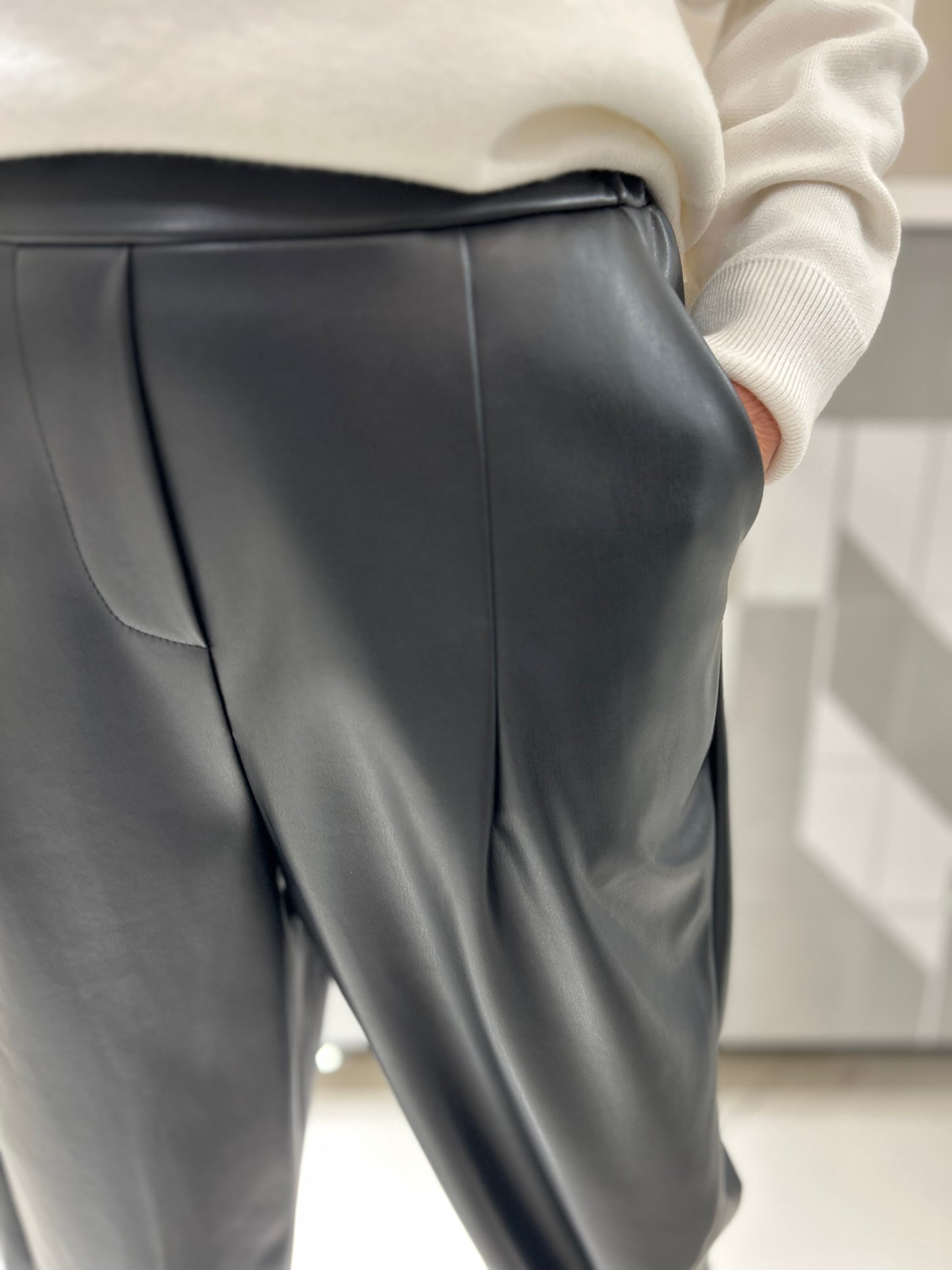 Eko odos kelnės (K543)modelis didintas