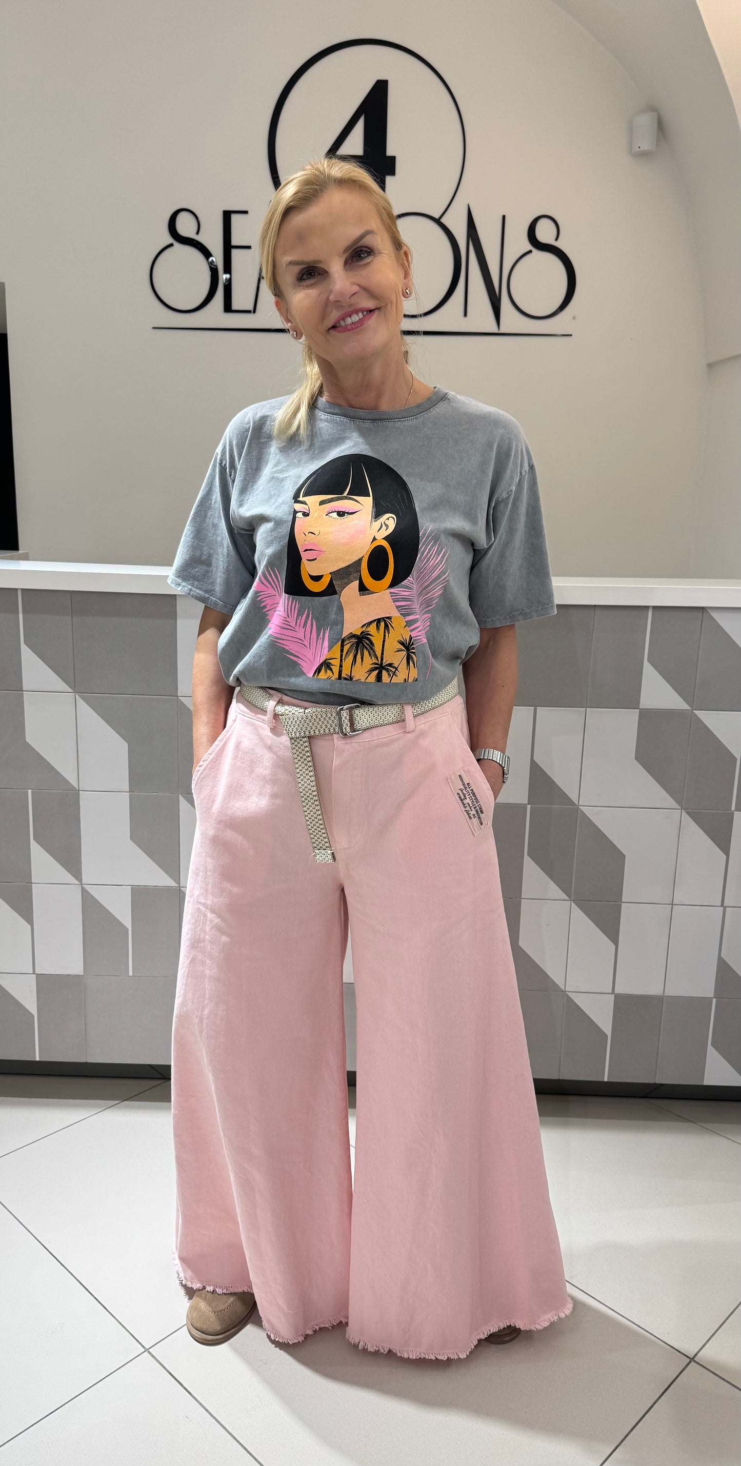 Kelnės plataus modelio (K573)