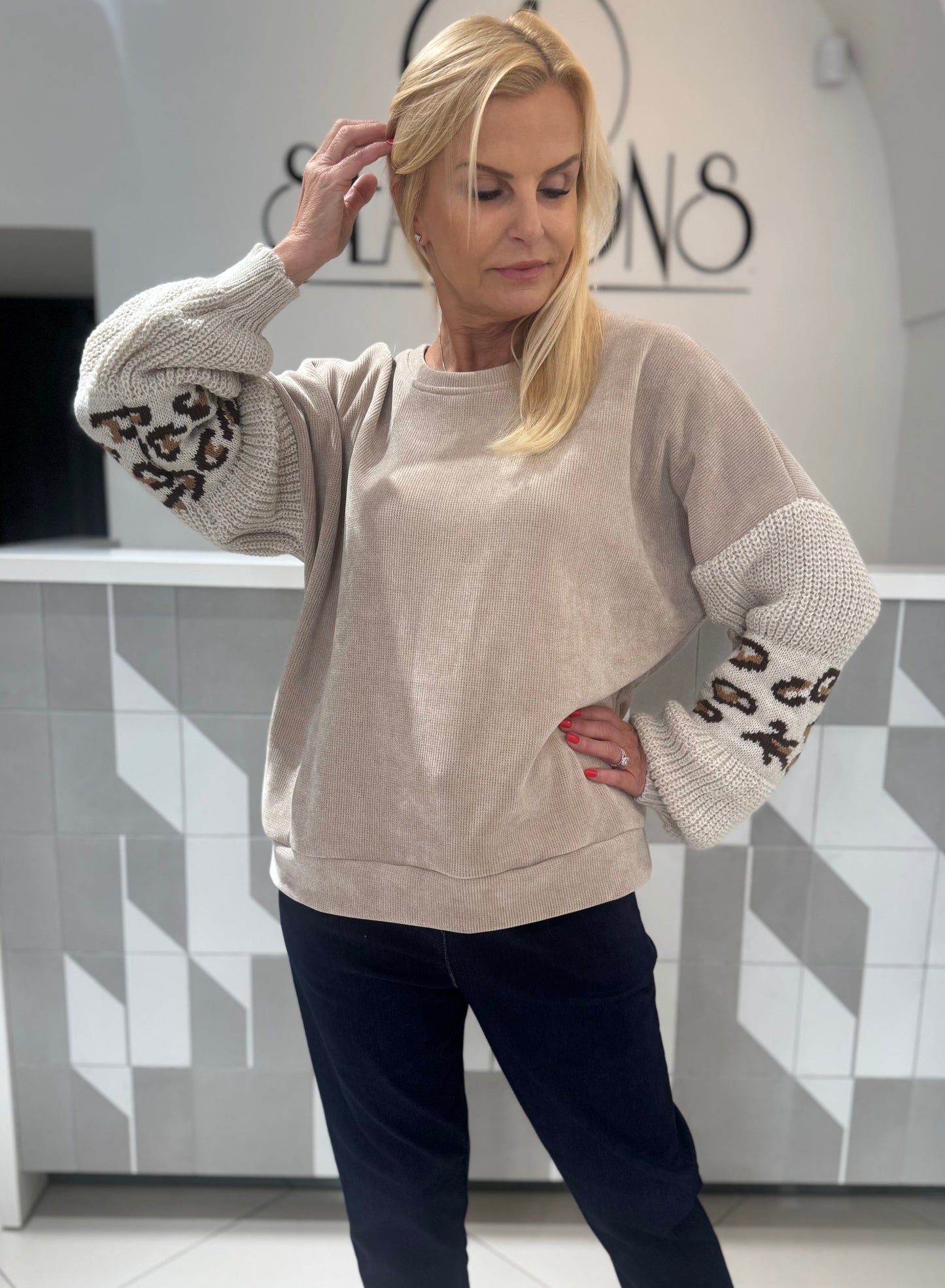 Megztukas- džemperis (m428)