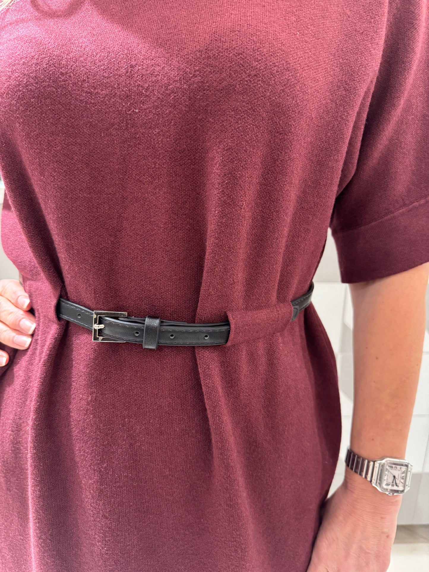 Suknelė su diržiuku (S179)