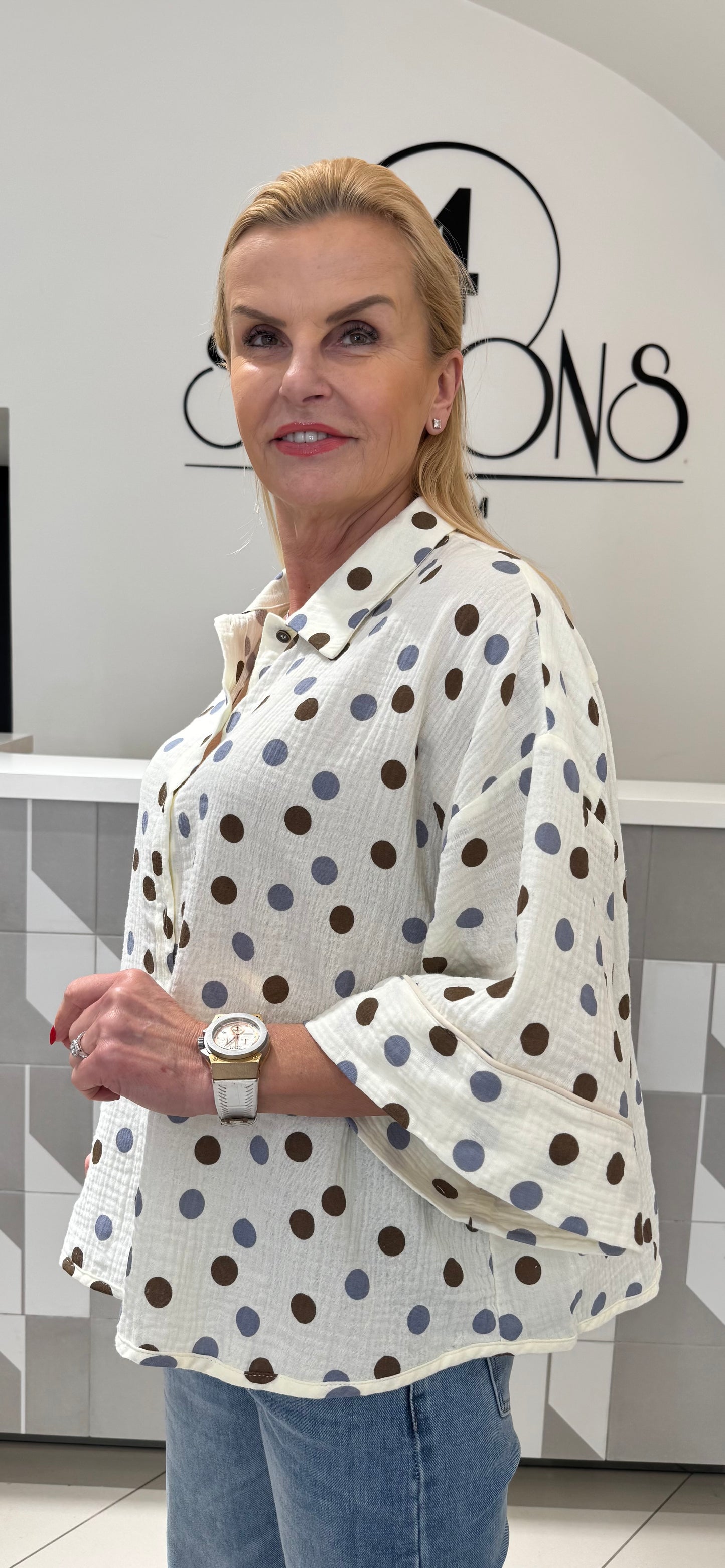 Marškiniai su žirniais (P966)