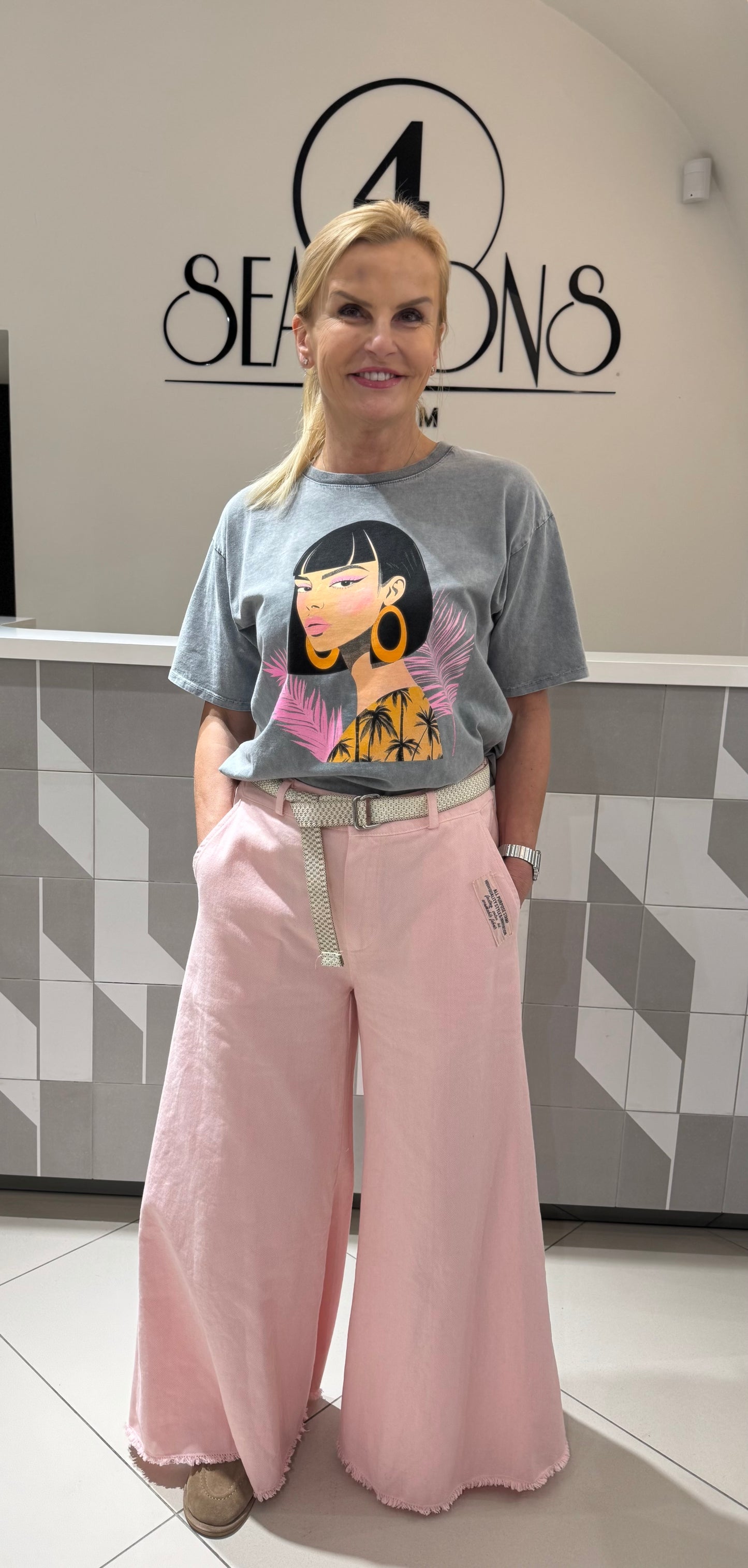 Kelnės plataus modelio (K573)