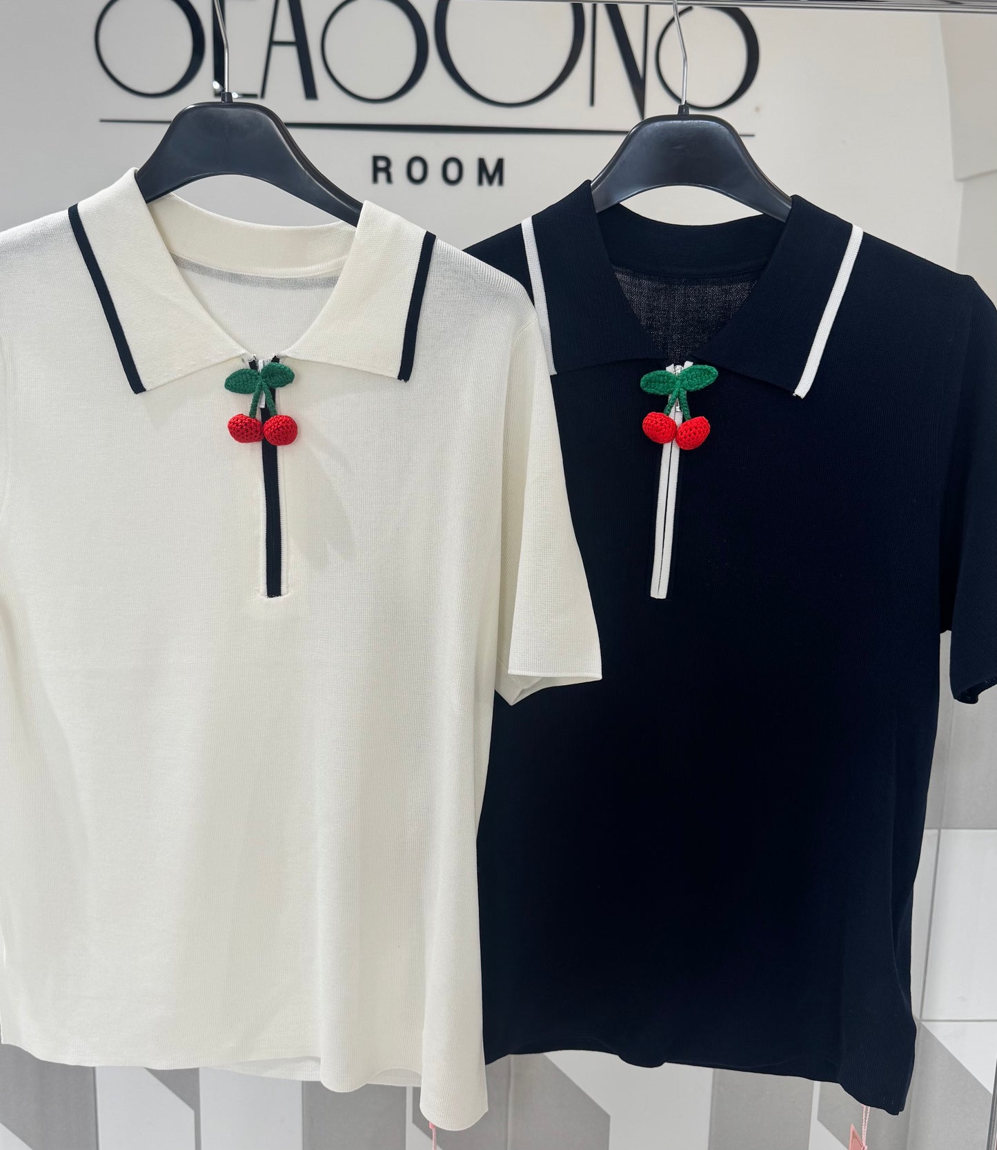 Megztukas polo su vyšniomis (M604)