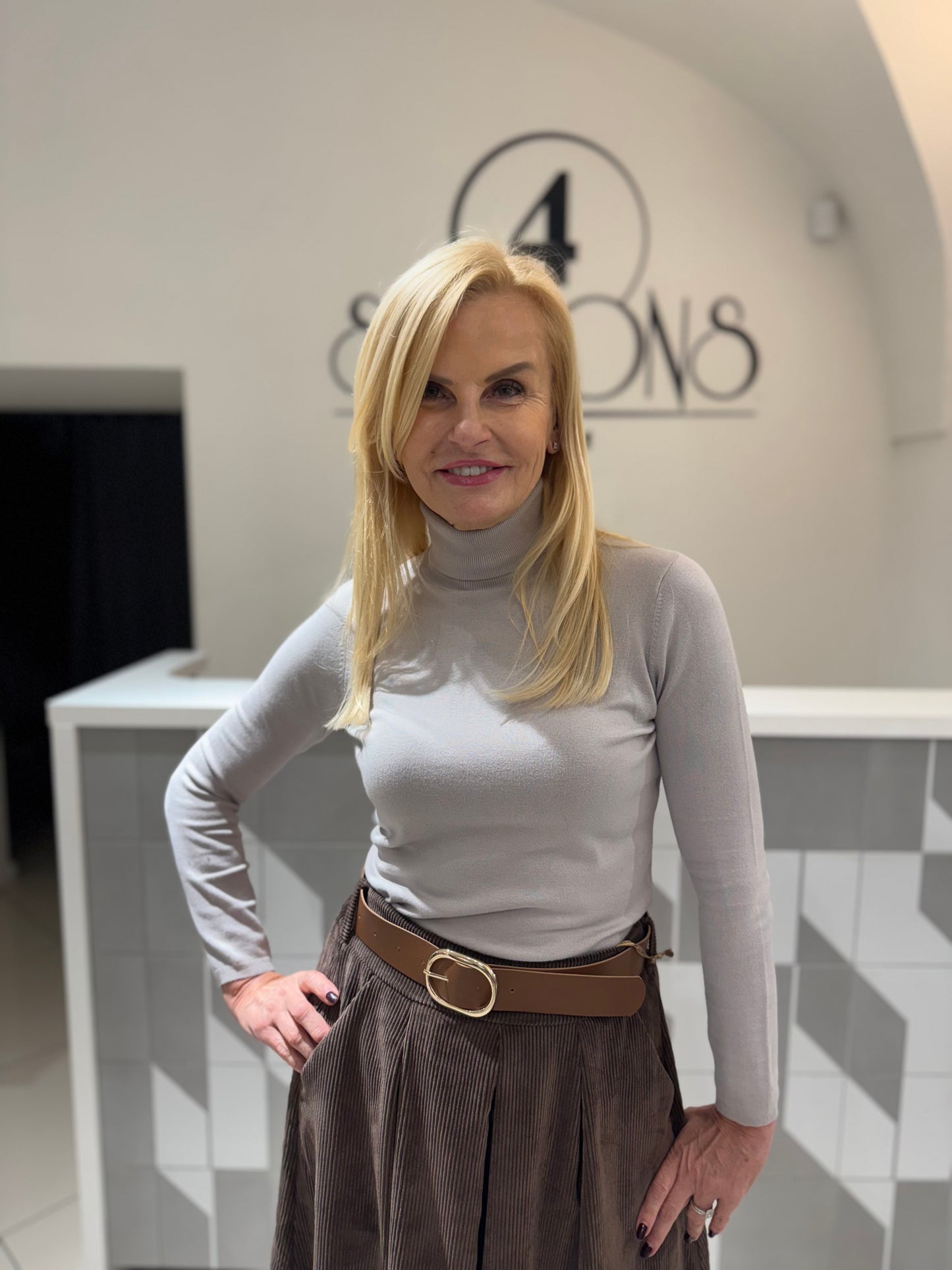 Megztukas aukštu kaklu (m350)