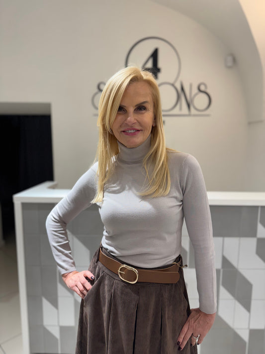 Megztukas aukštu kaklu (m350)