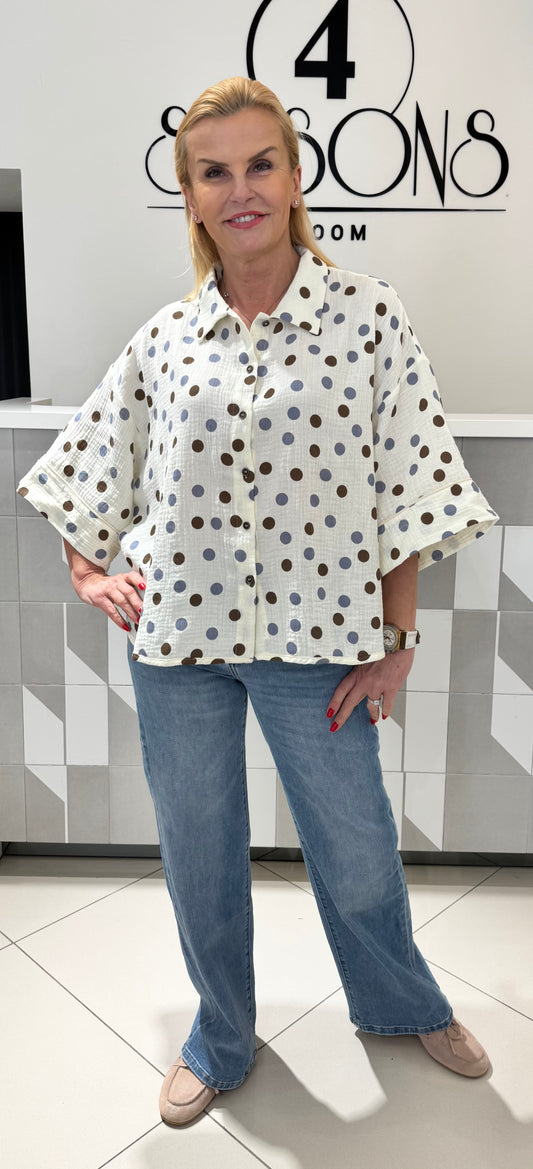 Marškiniai su žirniais (P966)