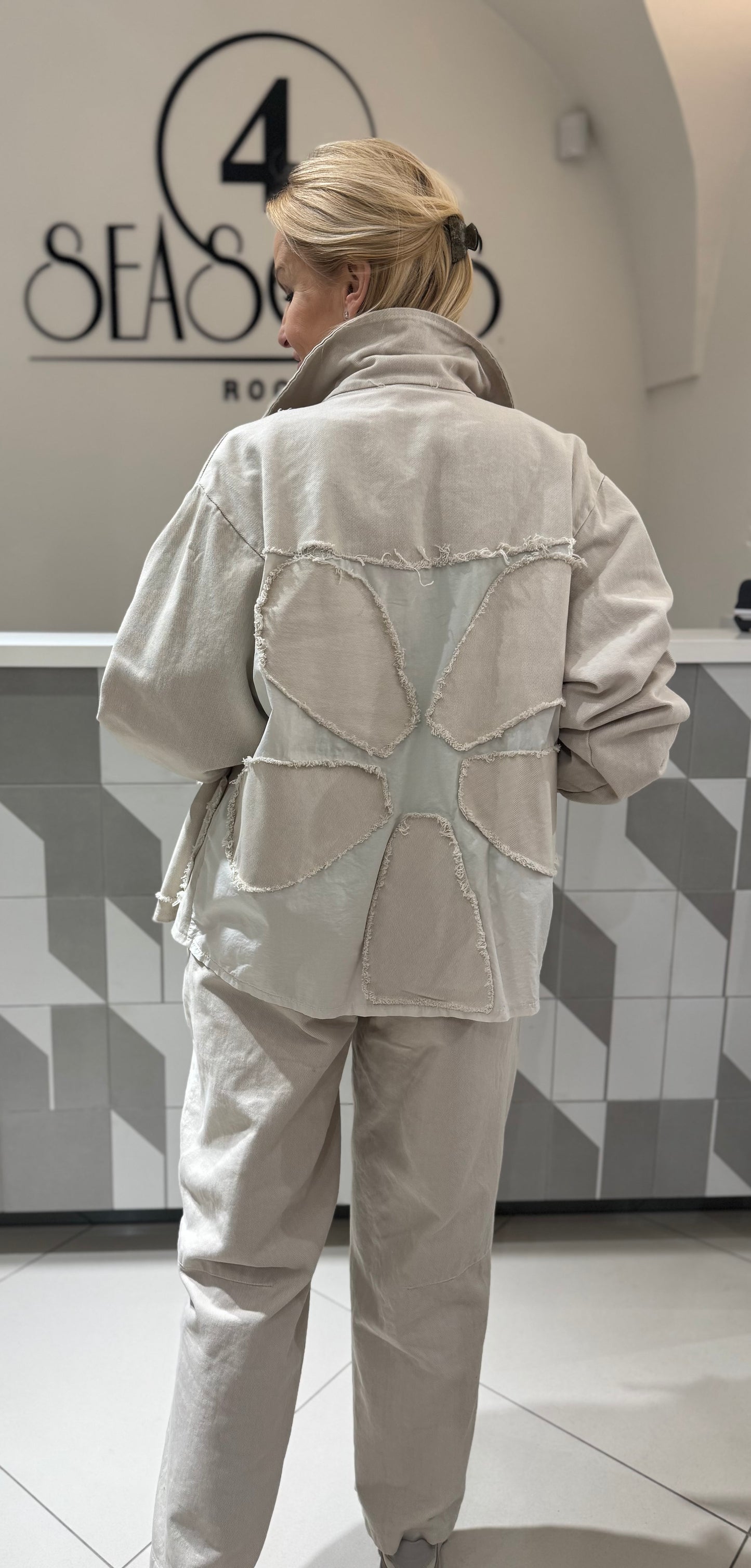 Džinsinio audinio švarkas (sv156)