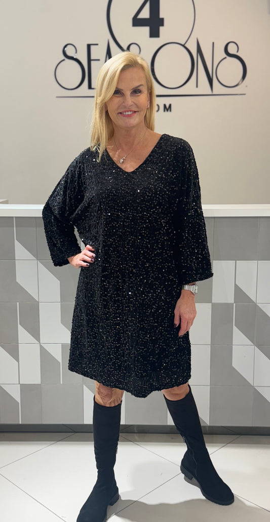 Suknelė su žvyneliais (S162)