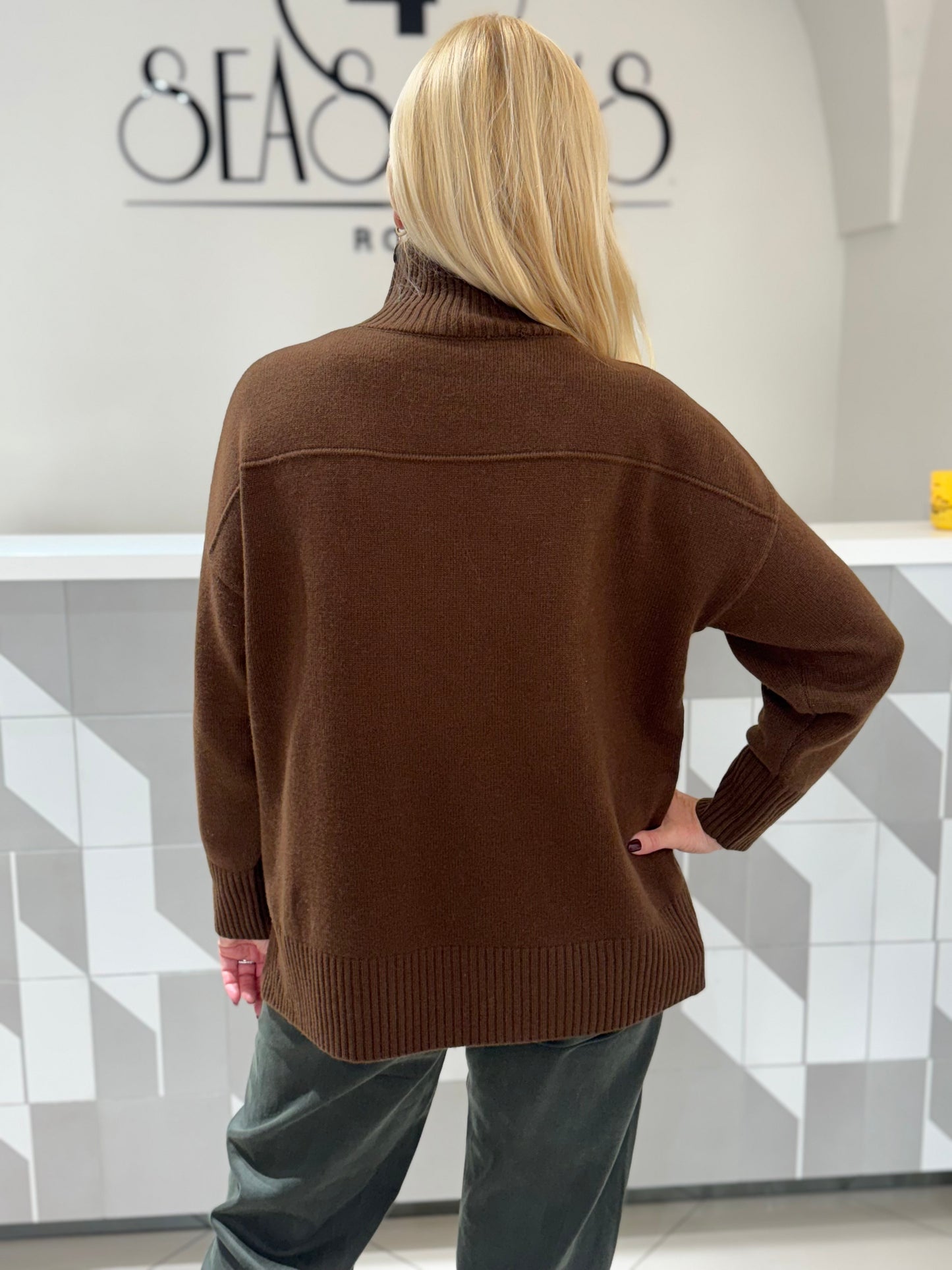 Kašmyro vilnos megztinis (M458)