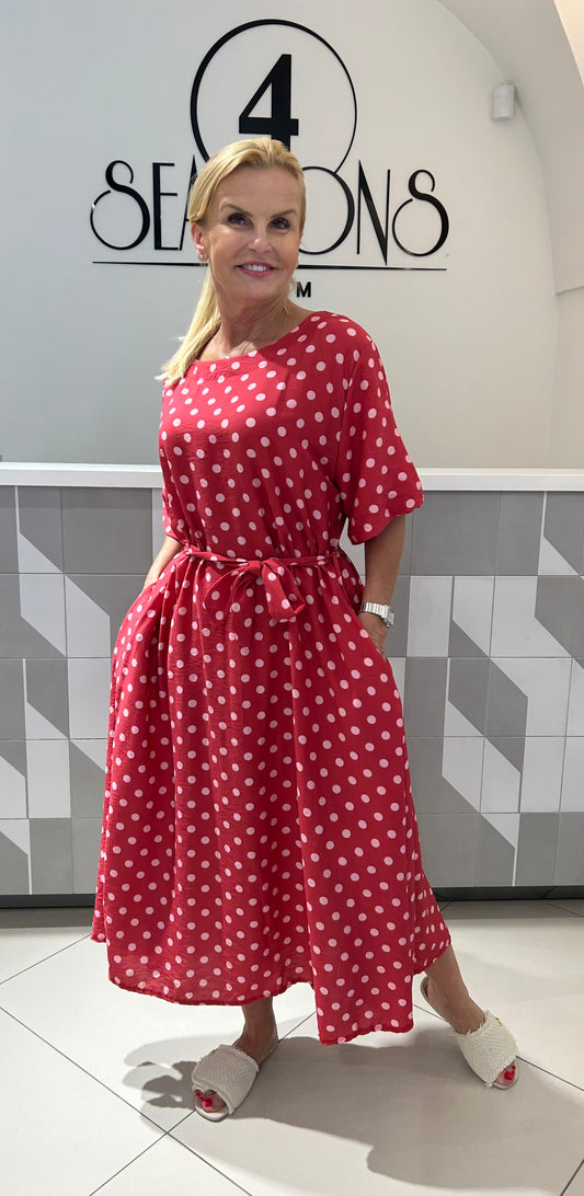 Suknelė su žirniukais (S247)