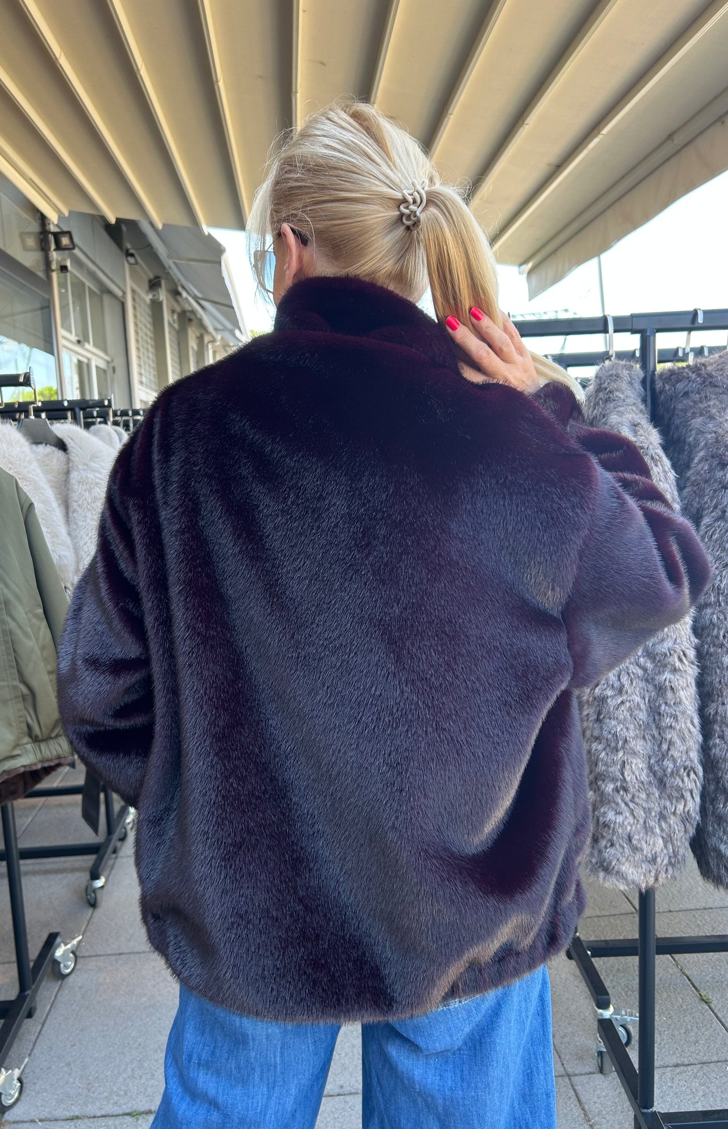Dvipusė parka/kailiniai (it15)