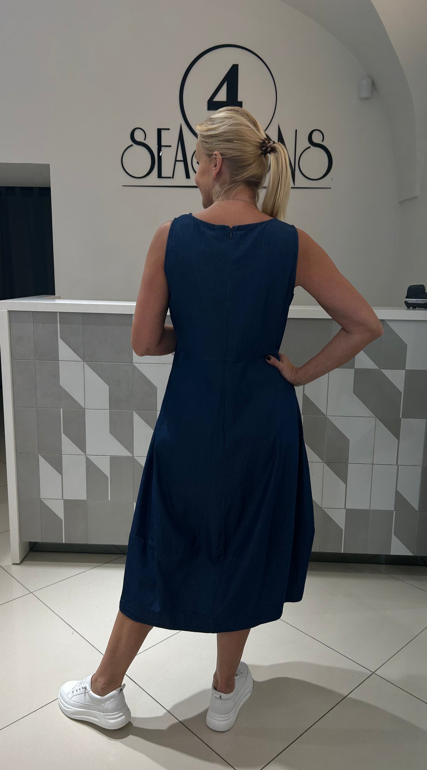 Džinsinė suknelė (S101)