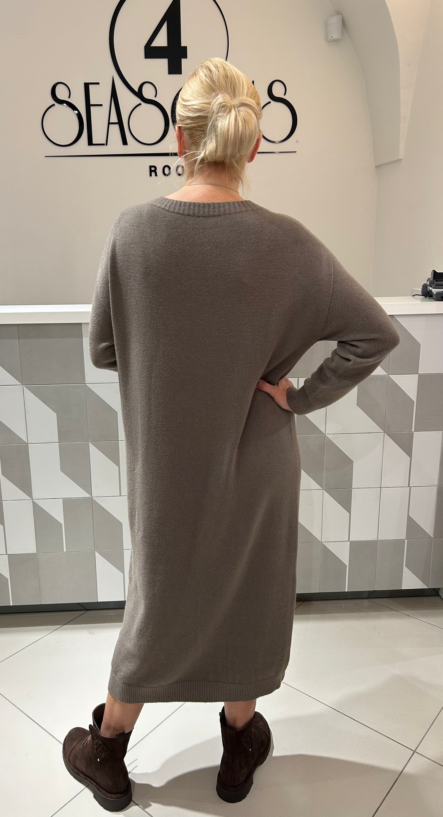 Trikotažinė suknelė (s159)